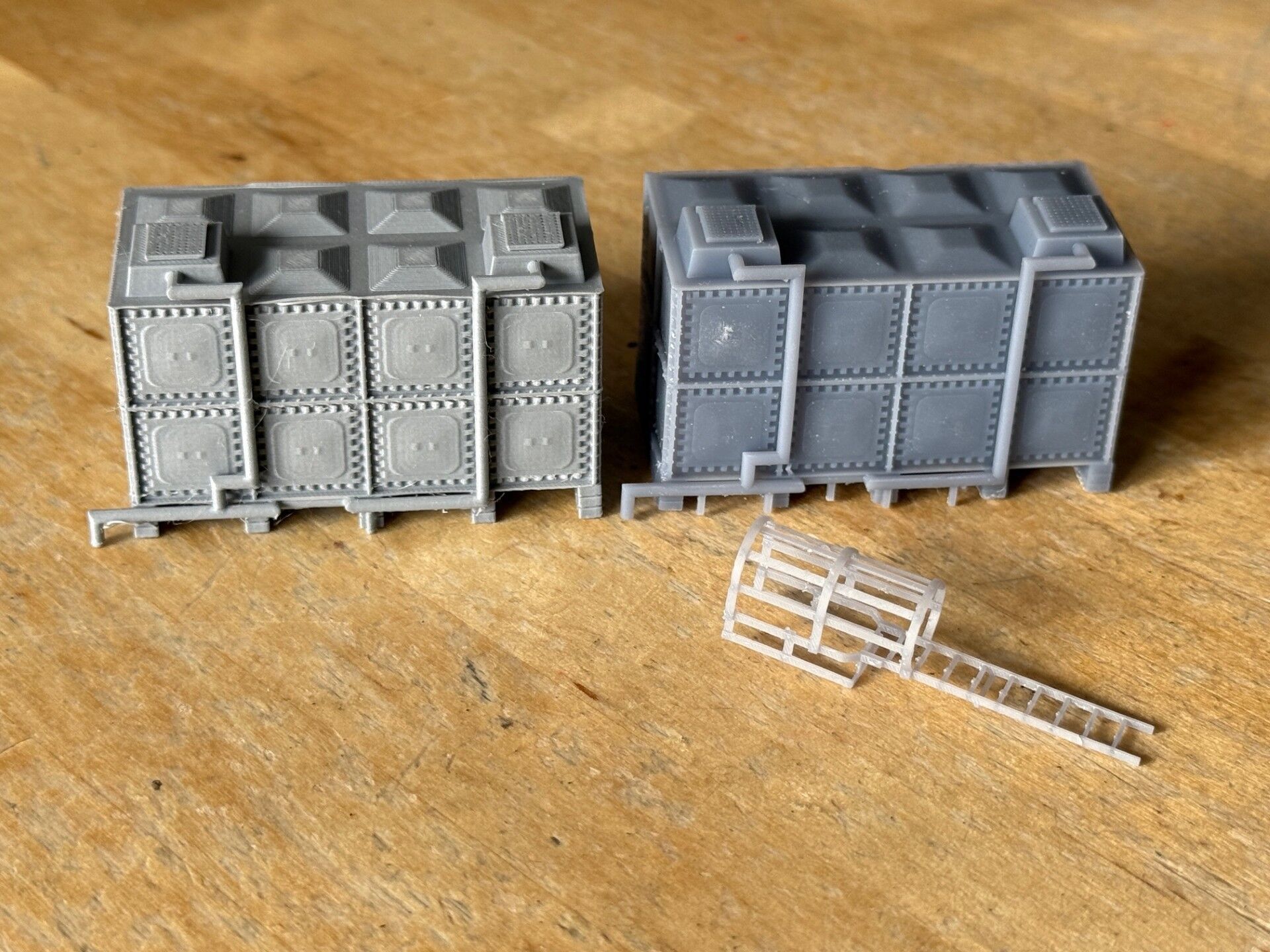 Model Railway Modern Depot 16000 Litre Water Tank 3D print model_3