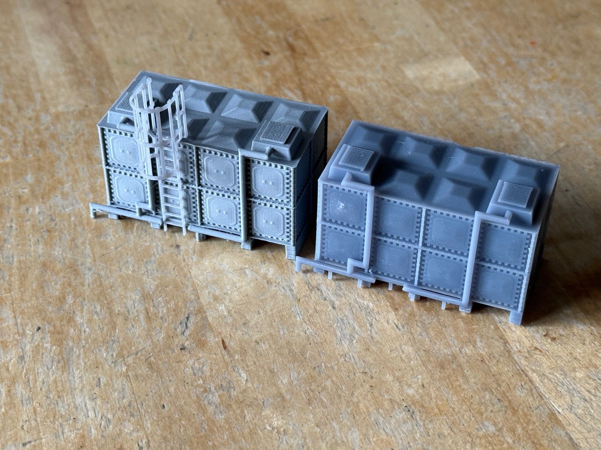 Model Railway Modern Depot 16000 Litre Water Tank 3D print model_12