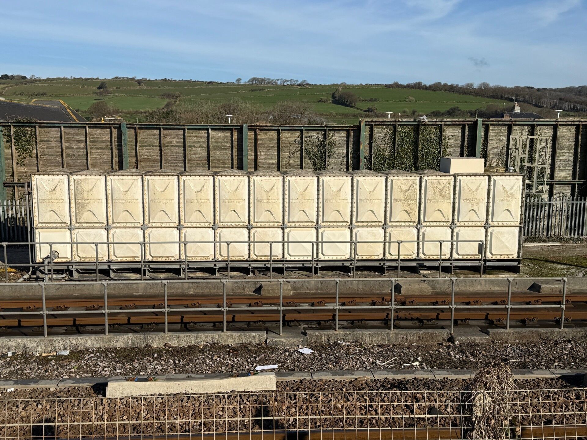 Model Railway Modern Depot 16000 Litre Water Tank 3D print model_21