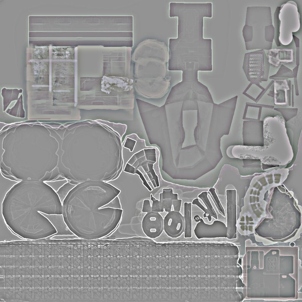 Low Poly Truck zombie Low-poly 3D model_12