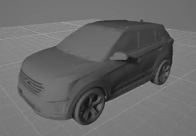 Hyundai Creta 3D Model 
