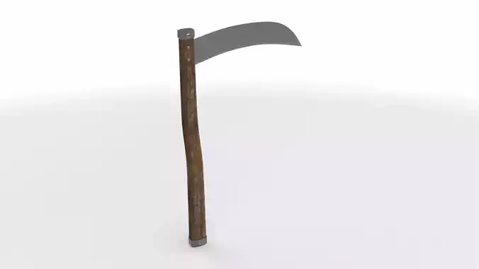 kama weapon 01  3D model