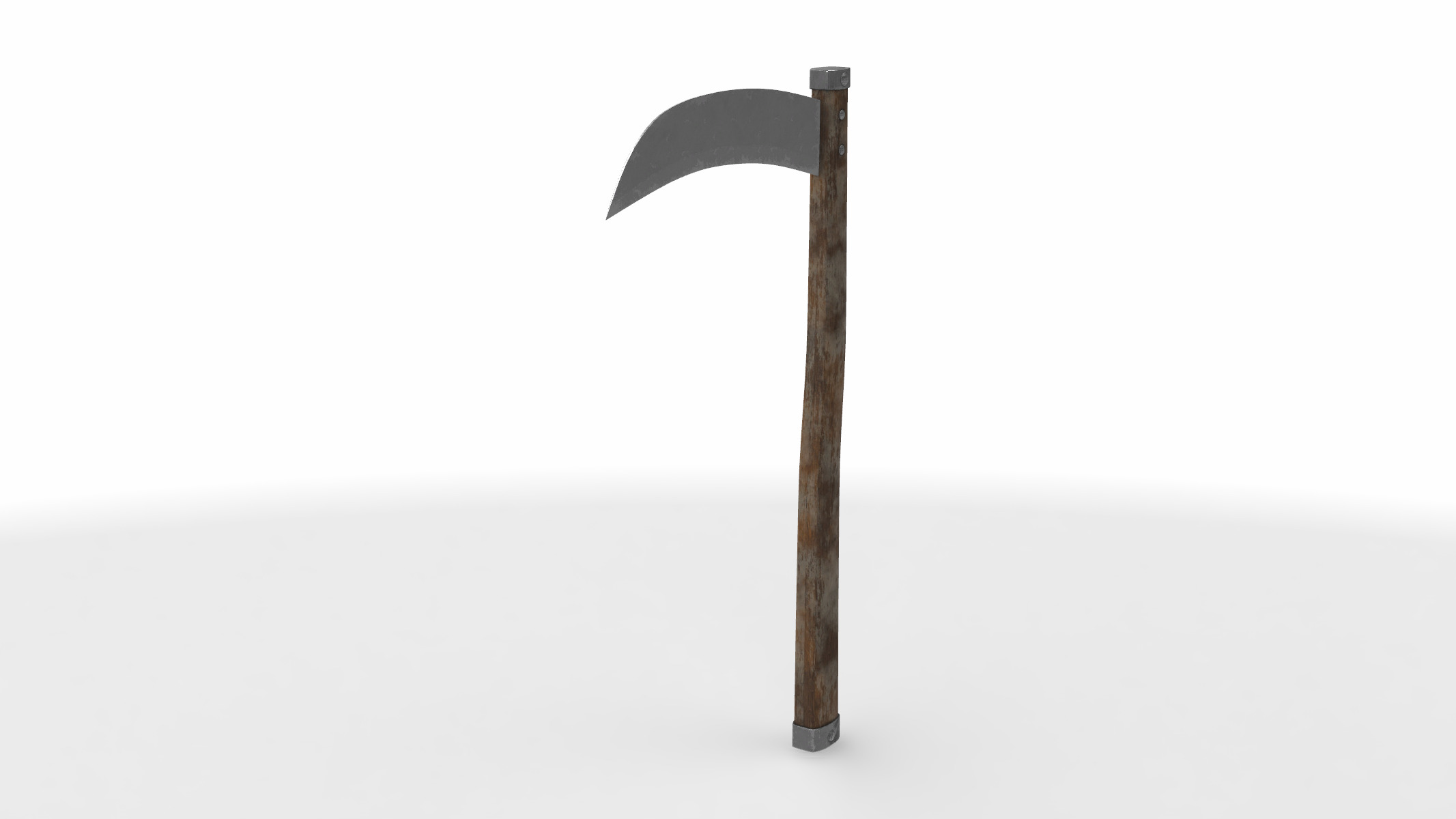 kama weapon 01  3D model_2
