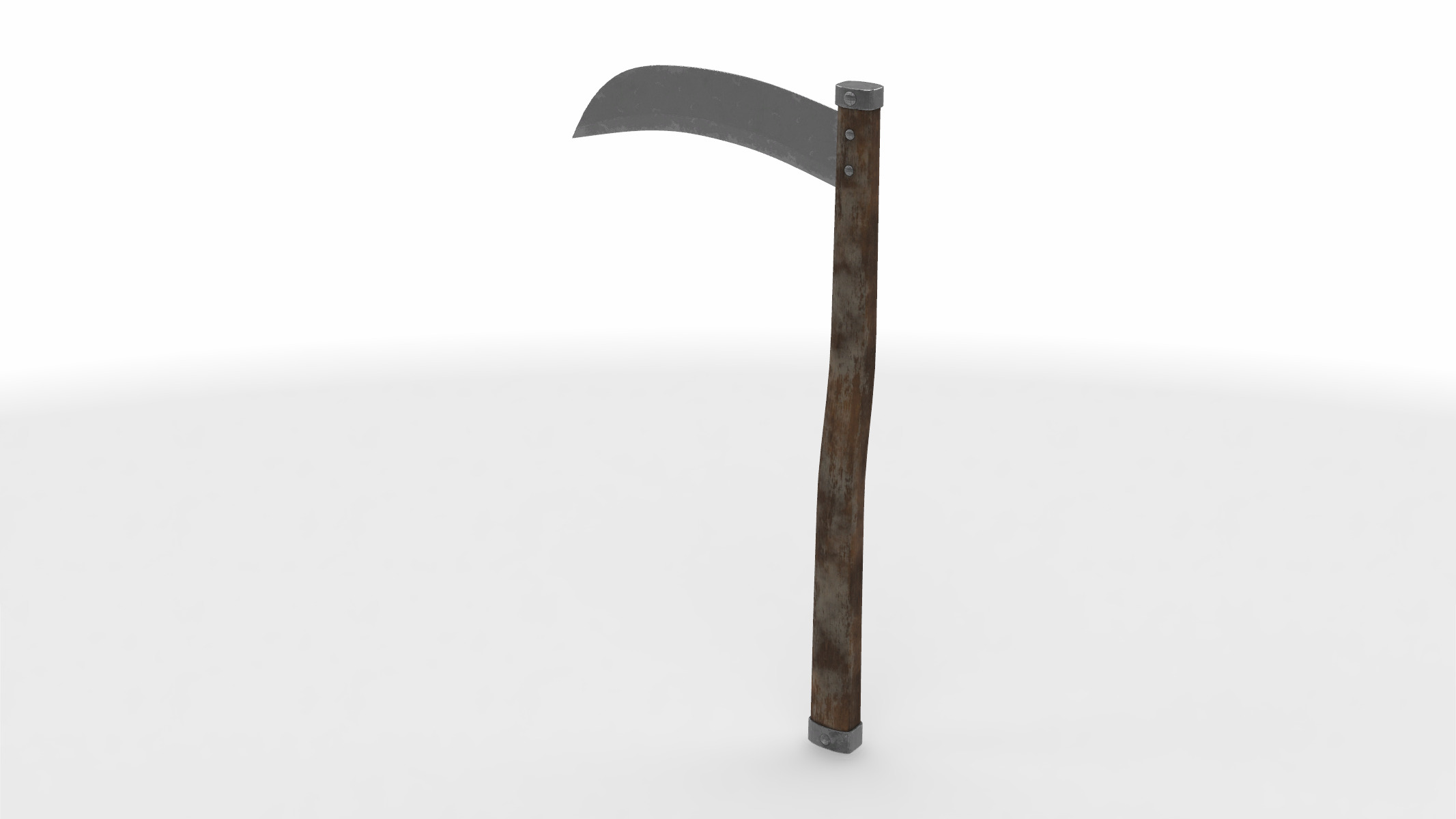 kama weapon 01  3D model_1
