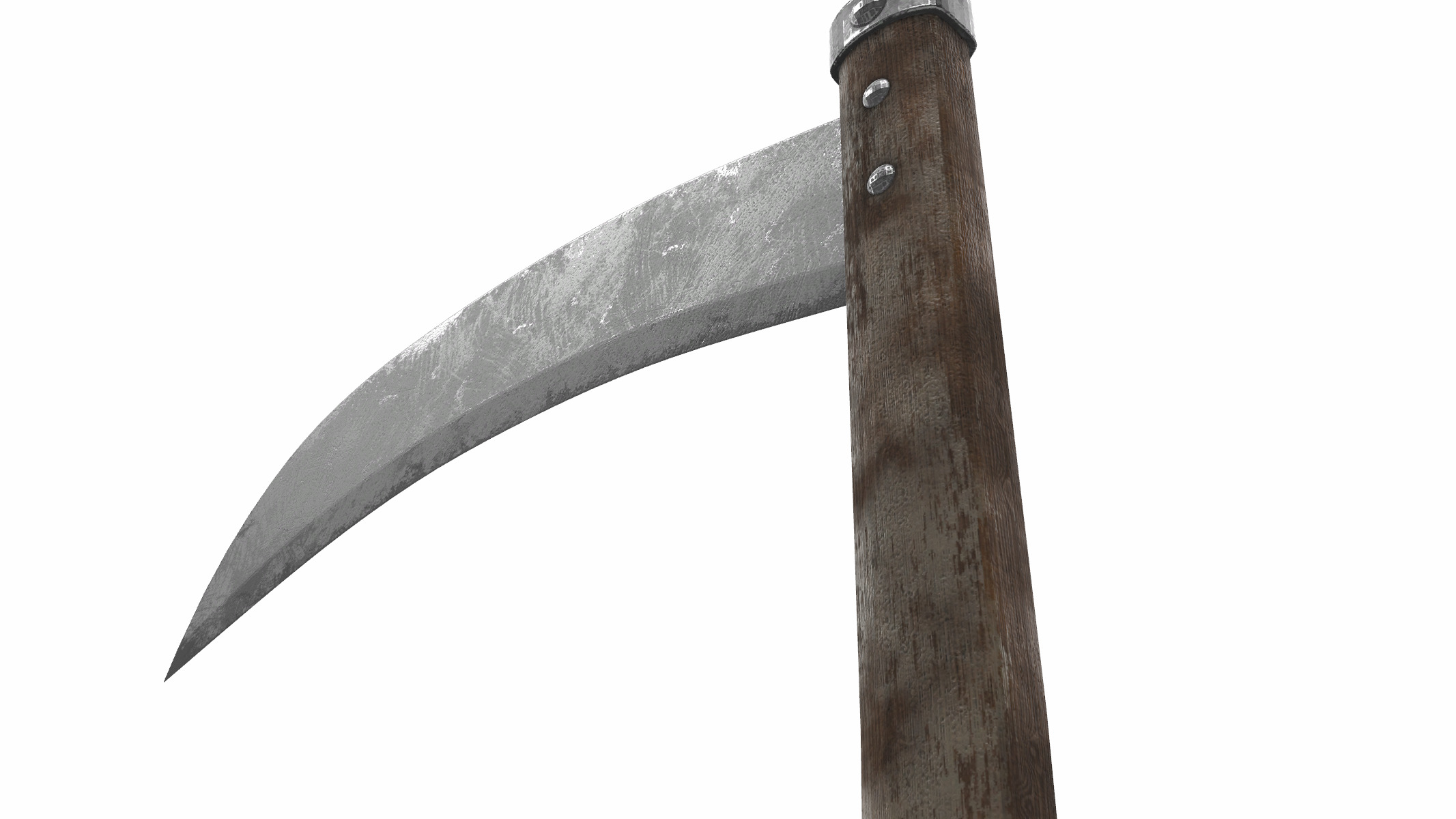 kama weapon 01  3D model_3