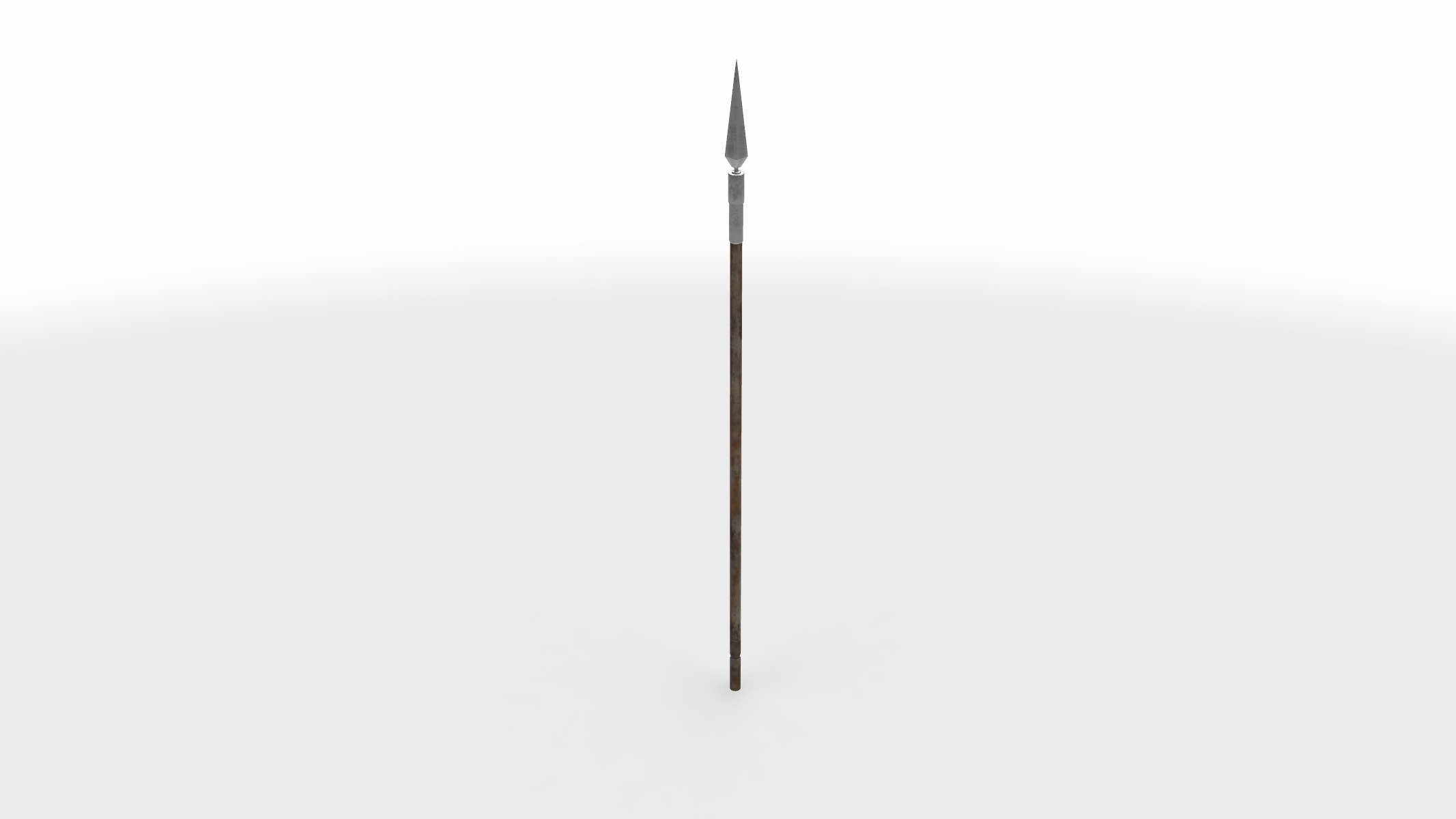 Pole weapon 02 3D model_1