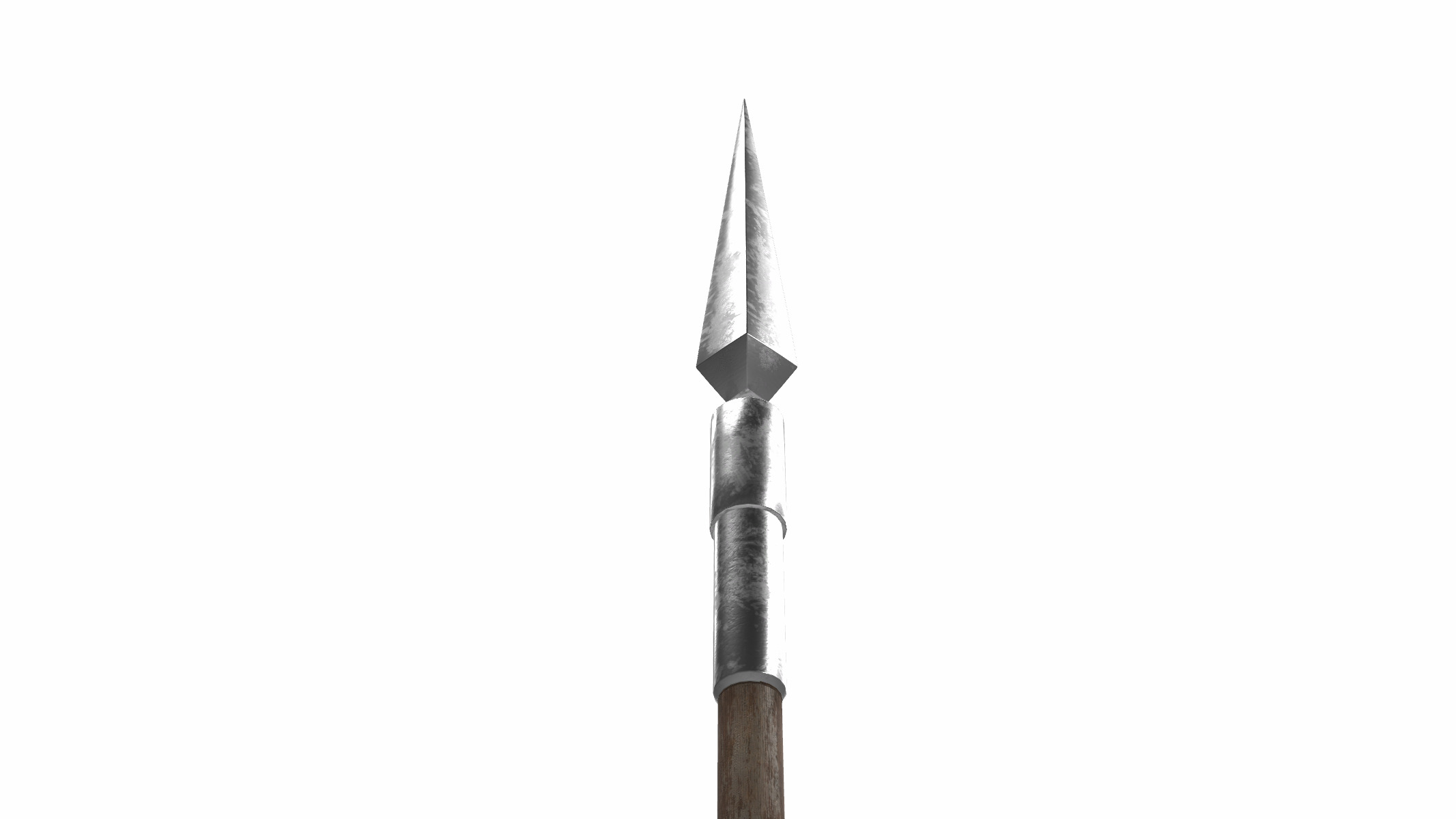 Pole weapon 02 3D model_3