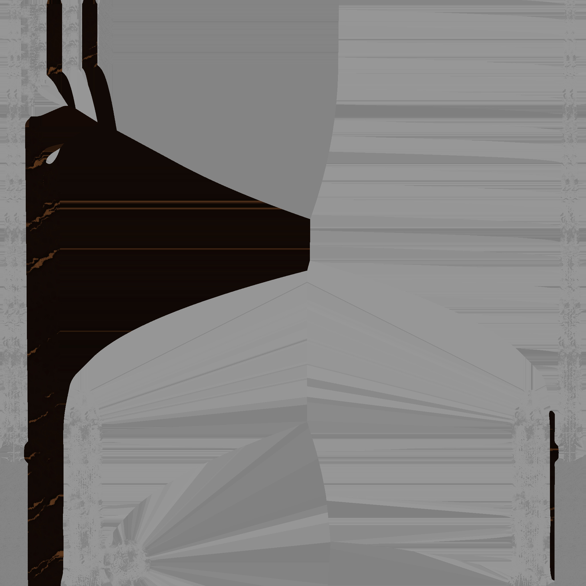 sai weapon 01  3D model_6