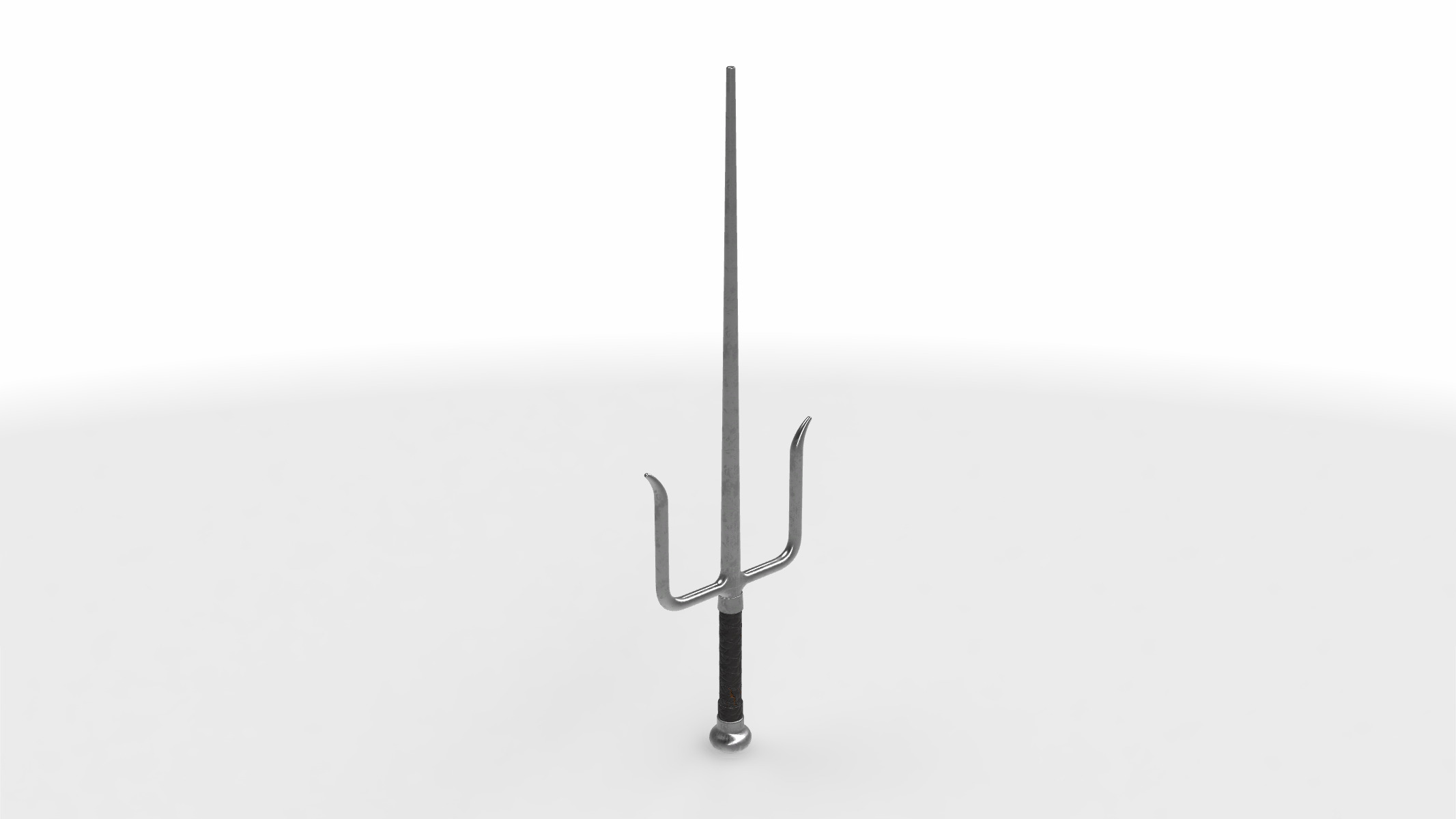 sai weapon 01  3D model_2