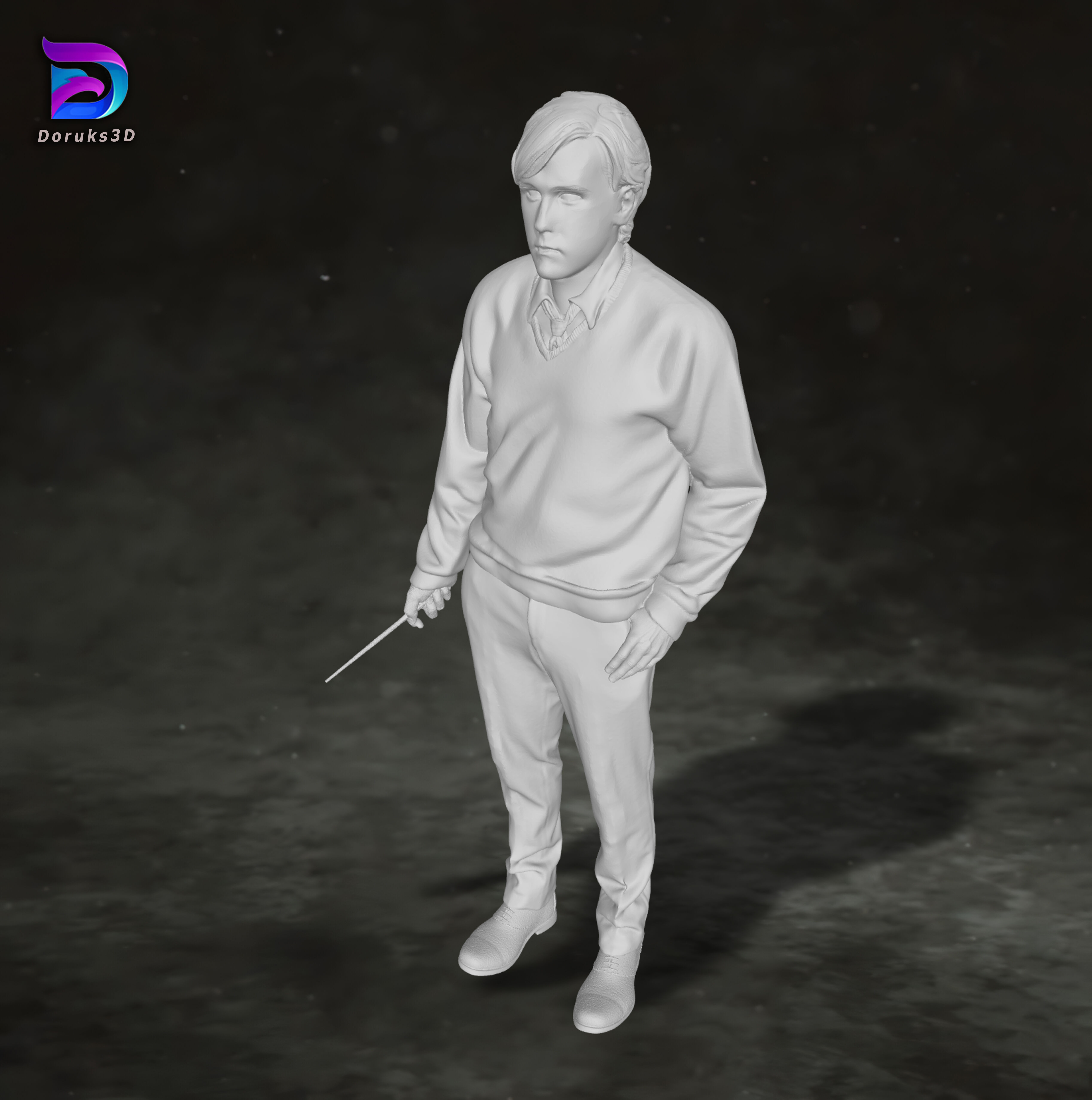 Neville Longbottom Harry Potter Action Figures Custom 3D print model_10