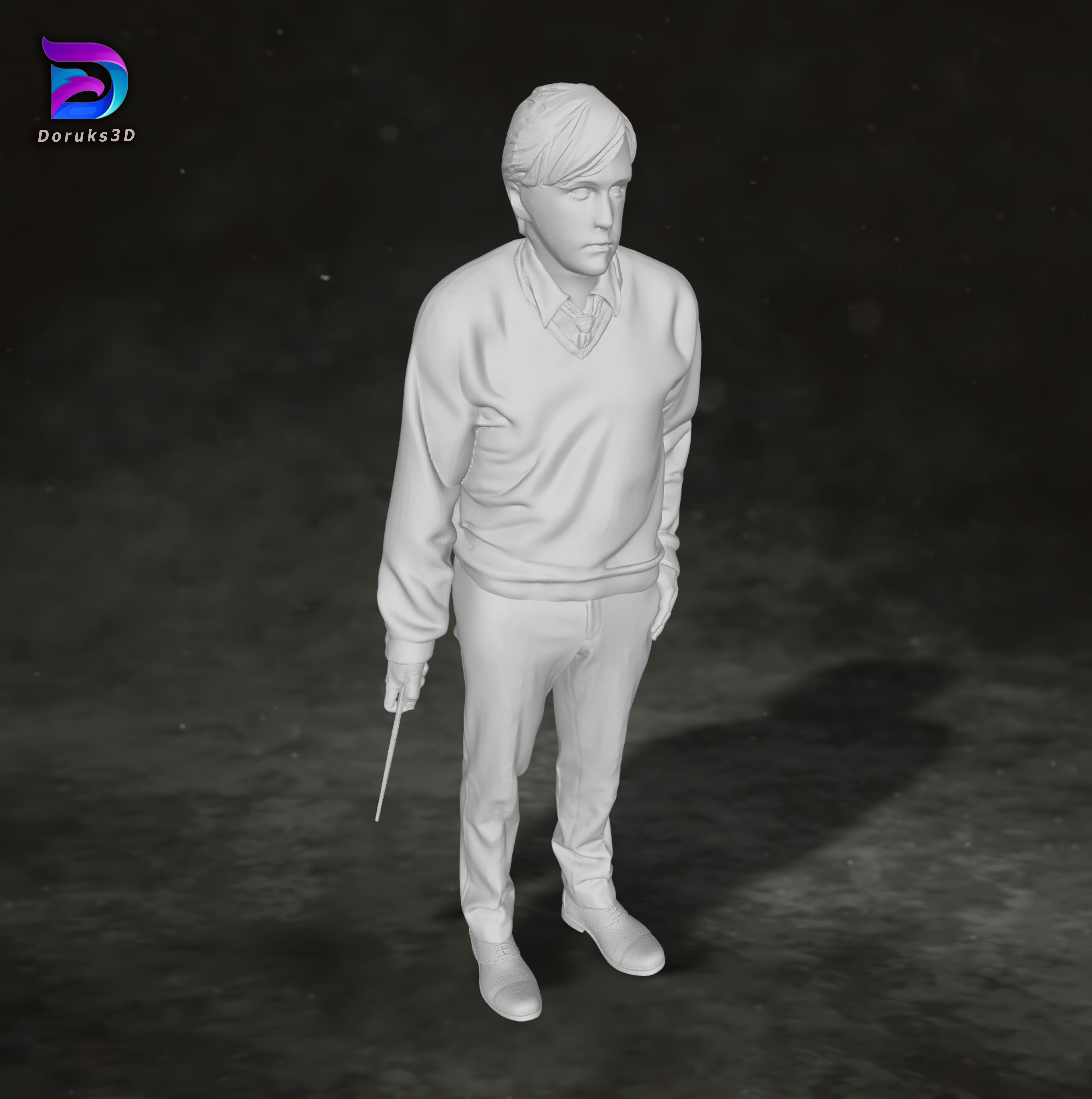 Neville Longbottom Harry Potter Action Figures Custom 3D print model_5