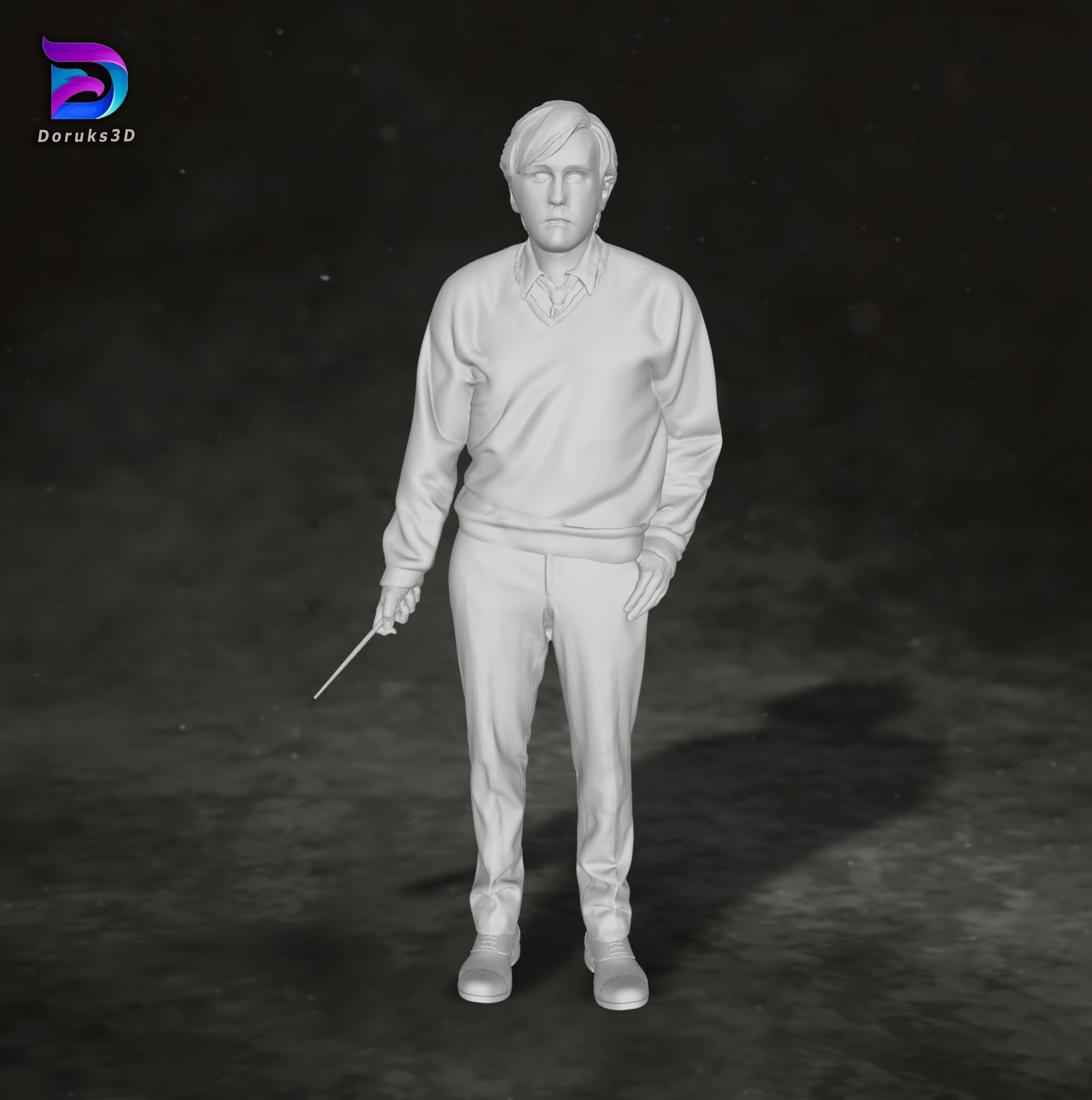 Neville Longbottom Harry Potter Action Figures Custom 3D print model_7