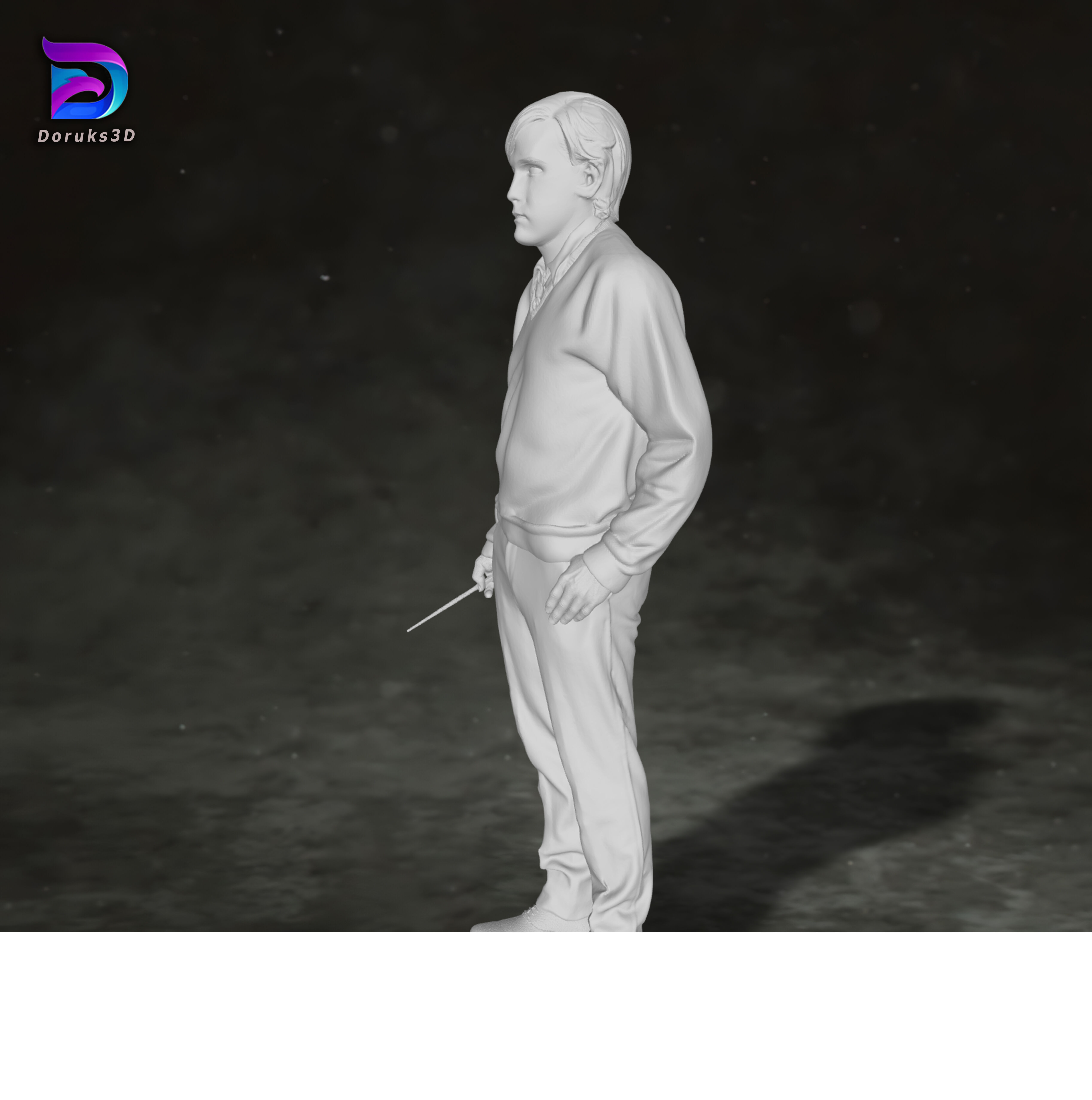 Neville Longbottom Harry Potter Action Figures Custom 3D print model_3
