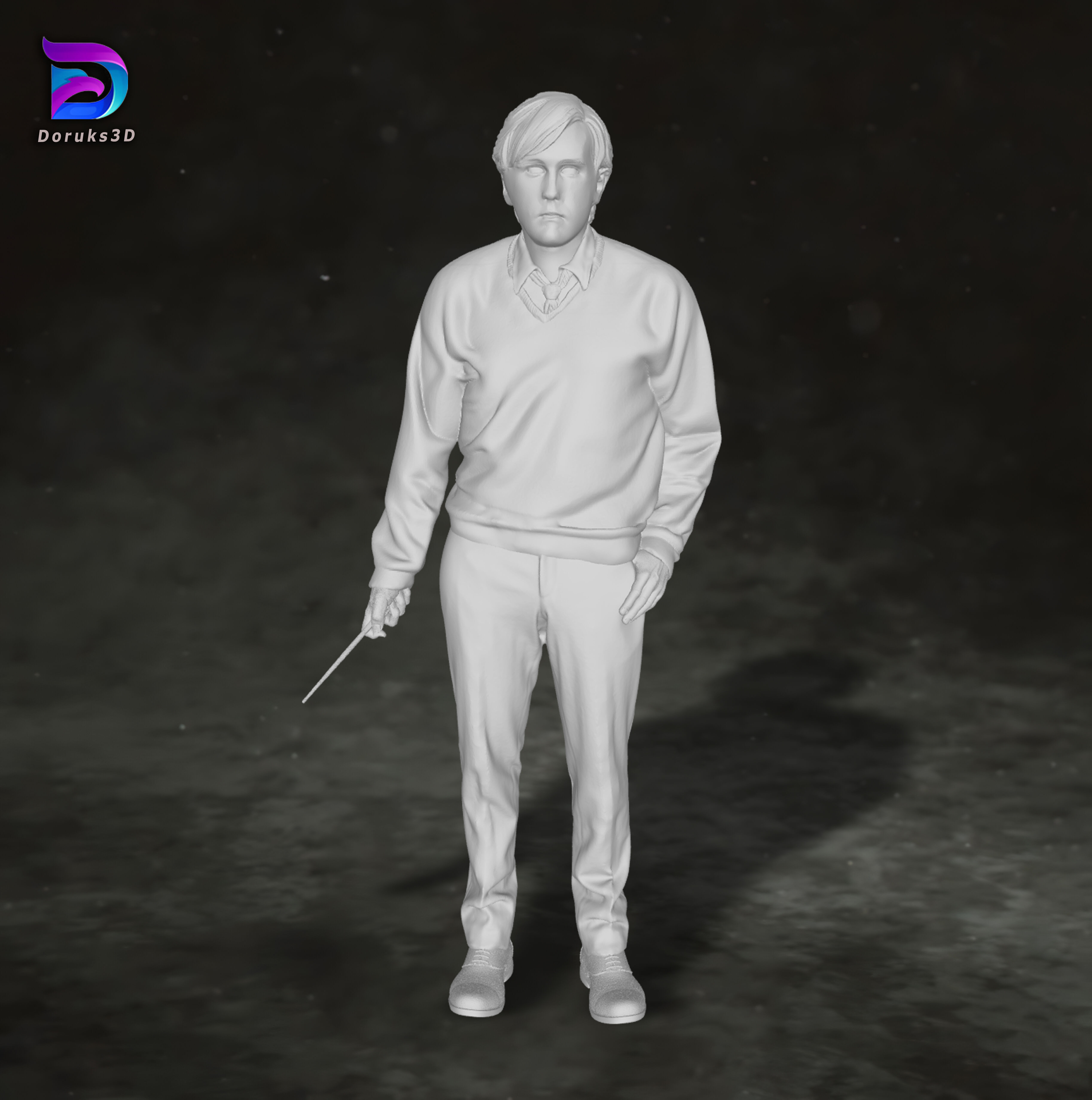 Neville Longbottom Harry Potter Action Figures Custom 3D print model_1