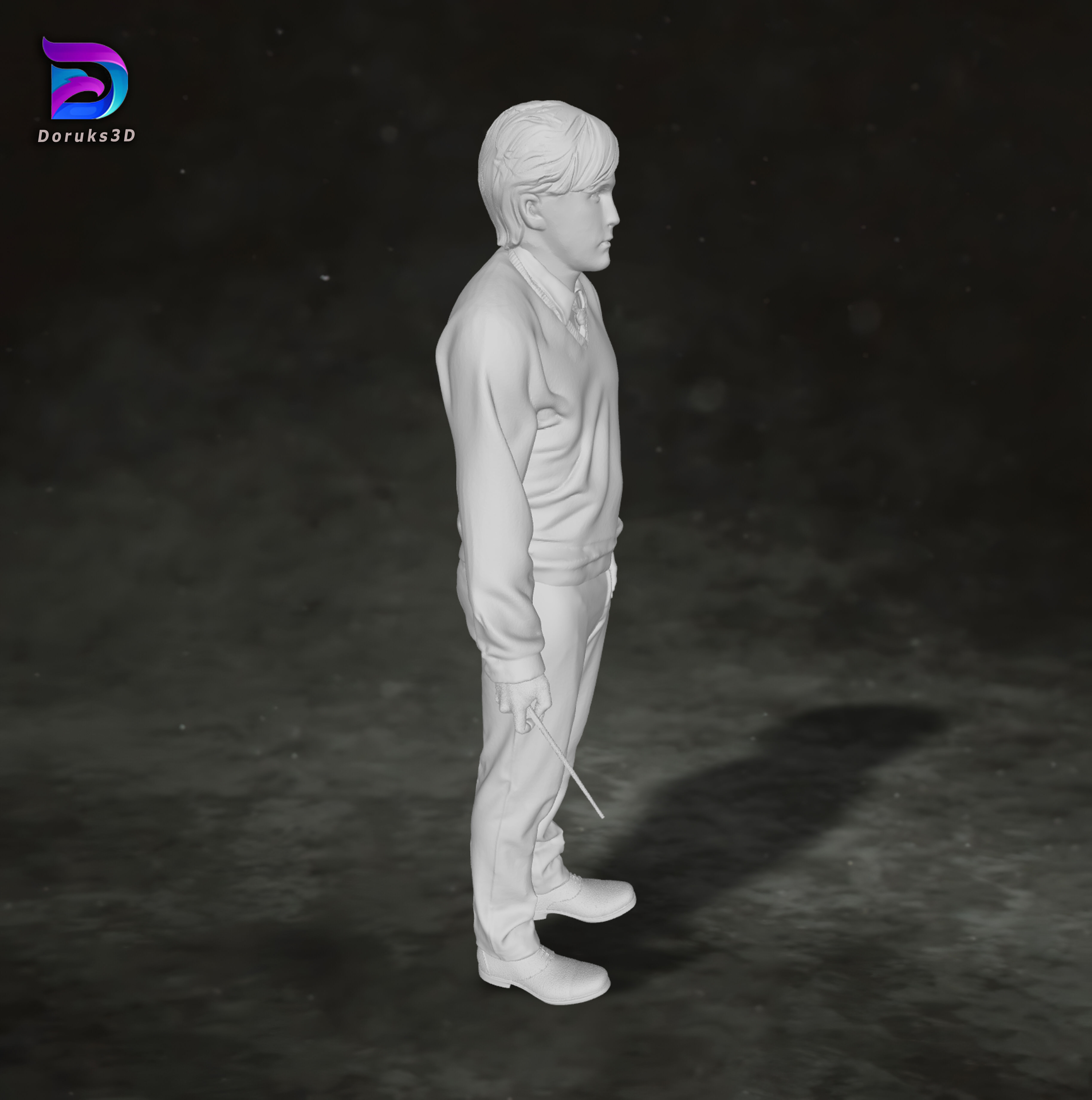 Neville Longbottom Harry Potter Action Figures Custom 3D print model_9