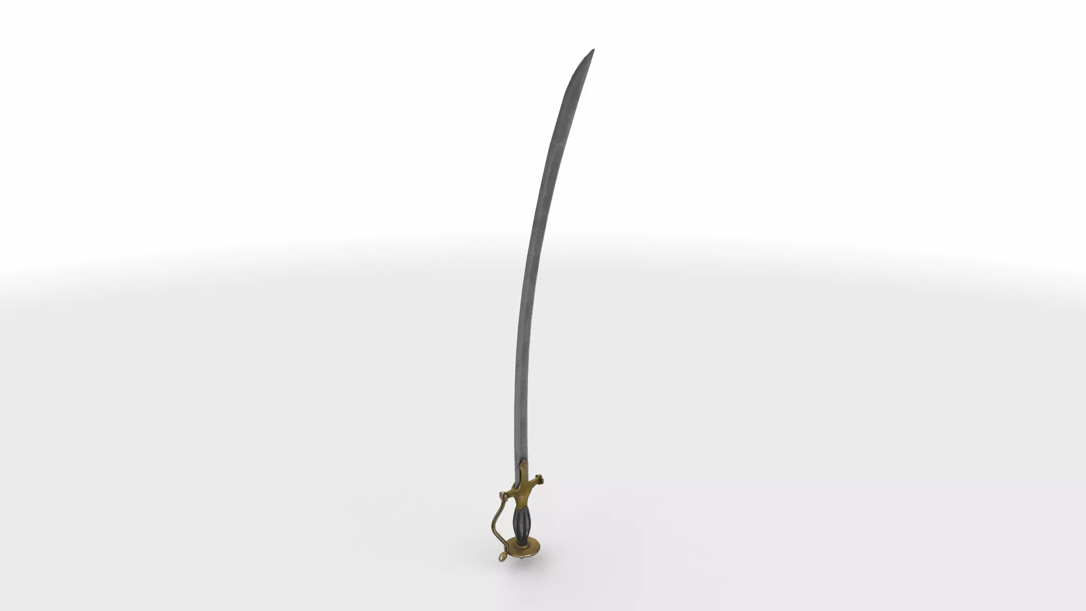 sword sabre 02 3D model