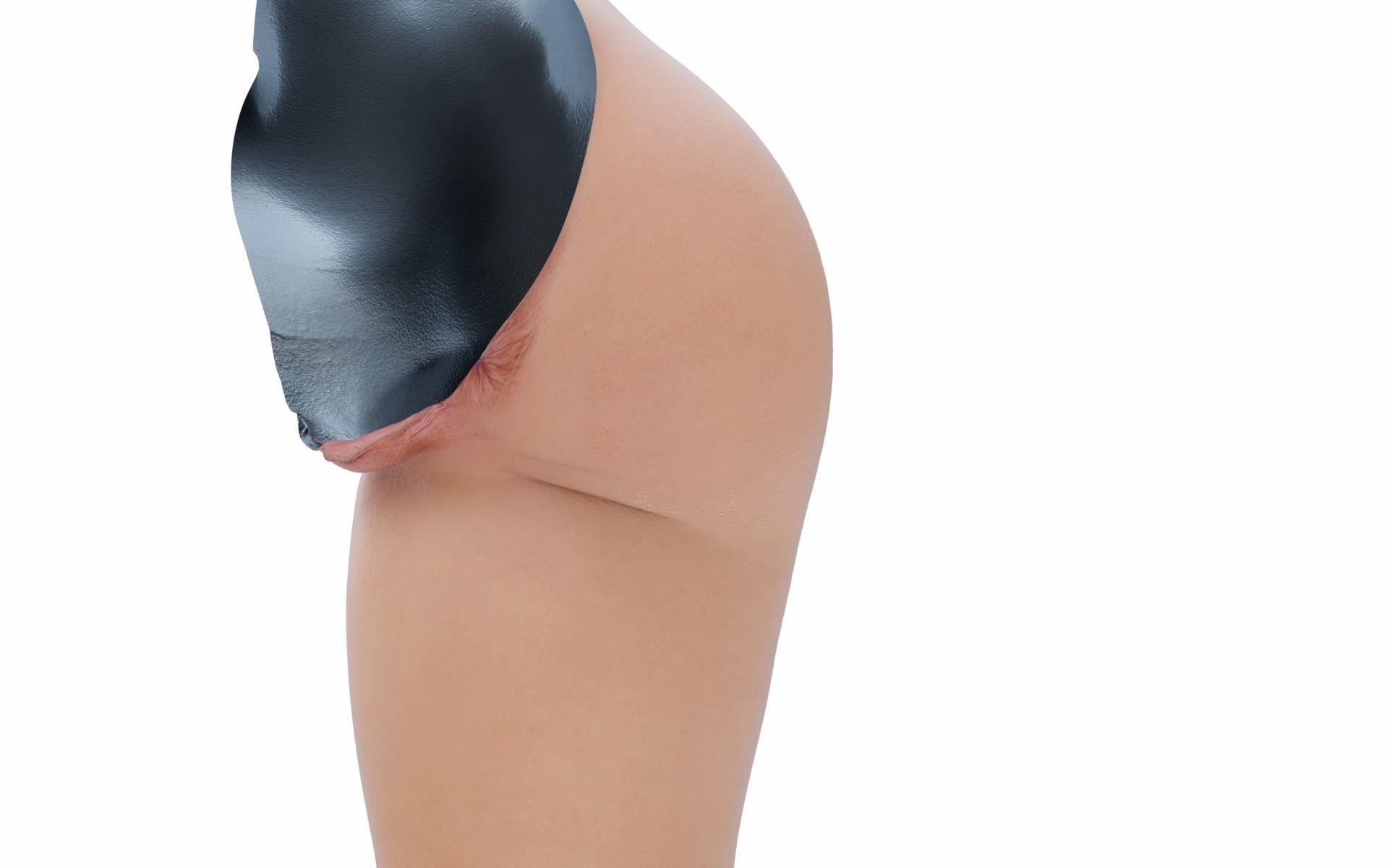 Female Rigged Low-poly 3D model_21