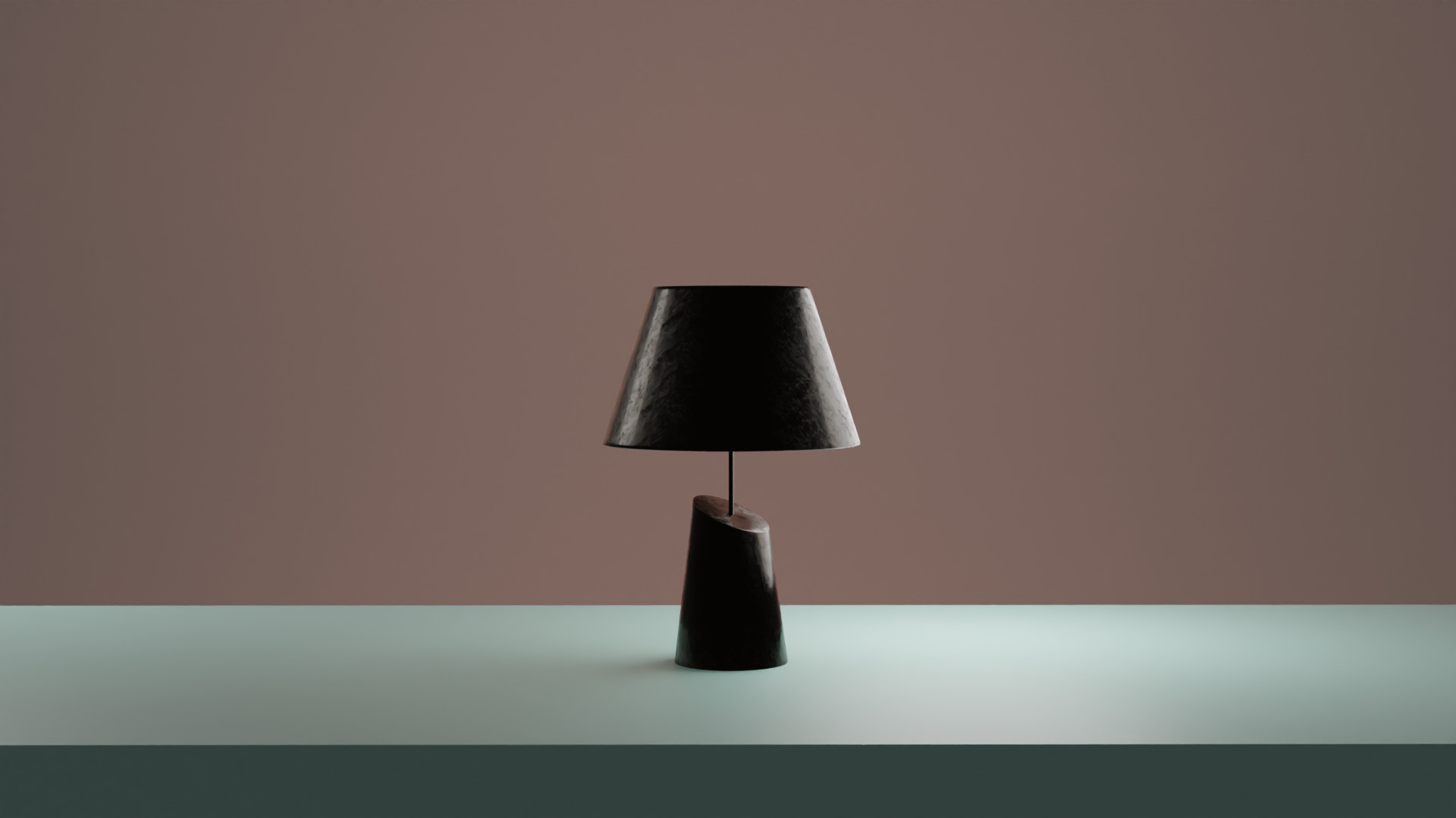 Lamp in loft and minimalist style Free 3D model_2