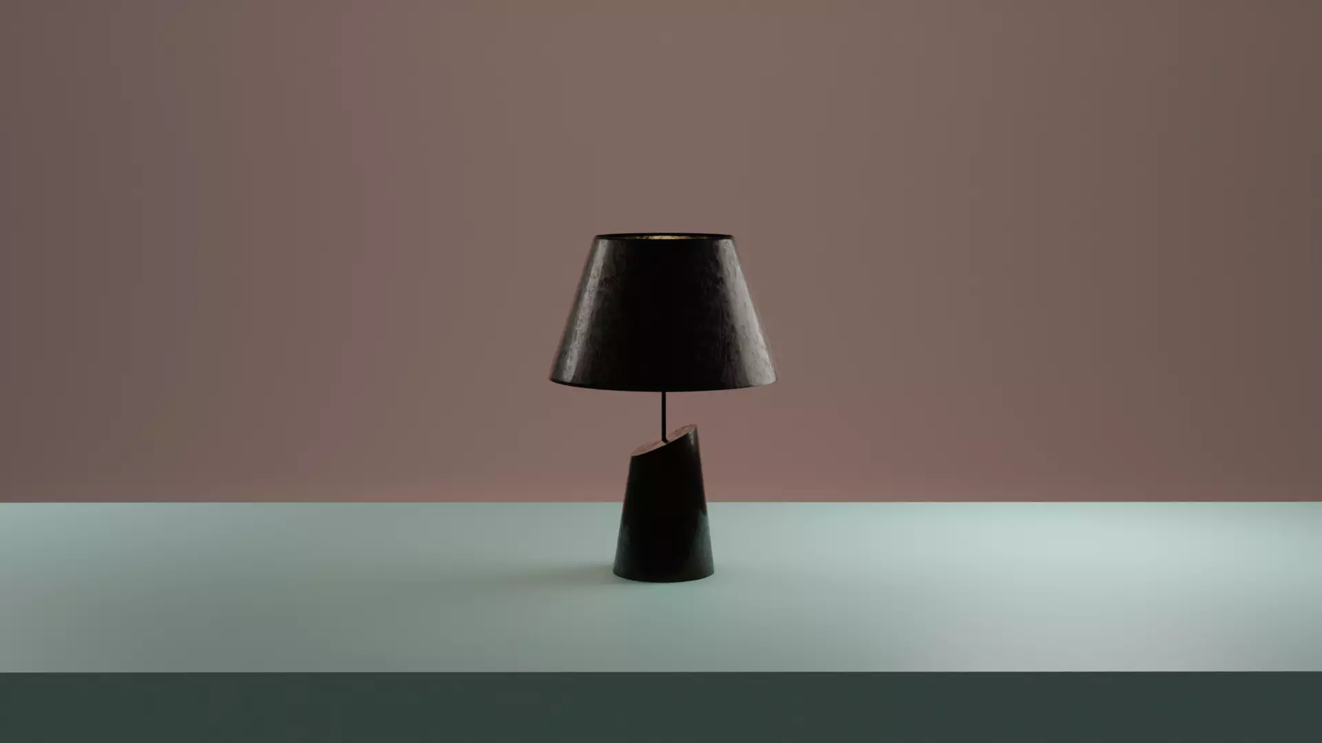 Lamp in loft and minimalist style Free 3D model_0