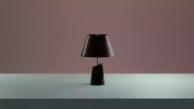 Lamp in loft and minimalist style
