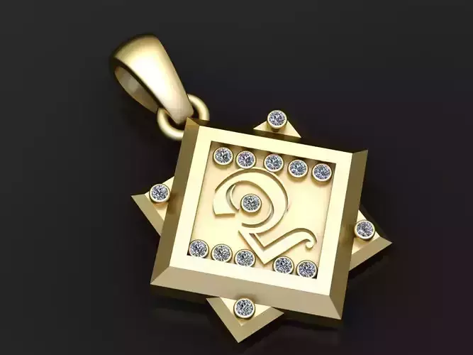 Charlie pandant 3d printable model