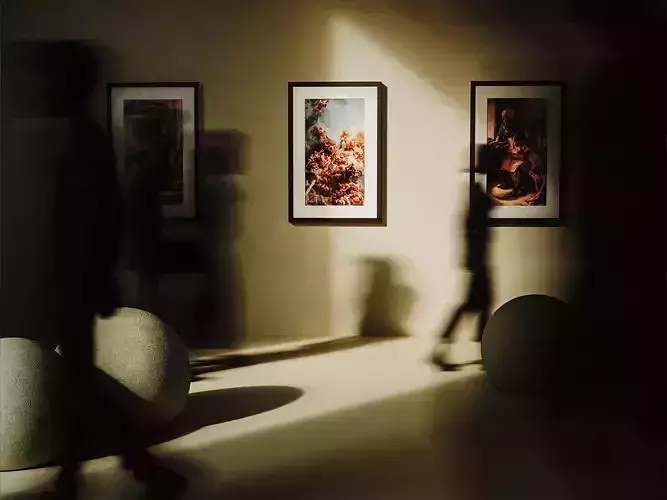 Walking Hall rr 3D model