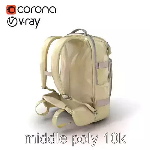 Hiking Backpack Eco-Friendly Design model pack