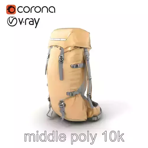 Ultralight Mountaineering Backpack model pack