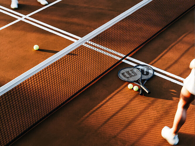 Sports Courts rr 3D model
