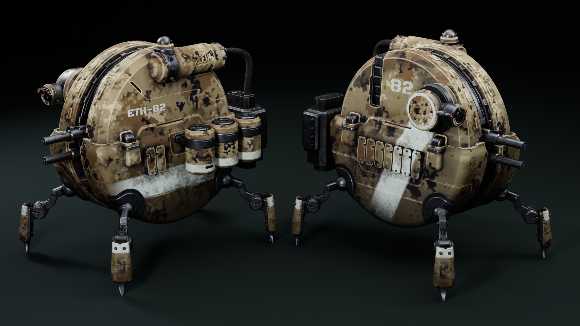 Etasphera82 Low-poly 3D model_2