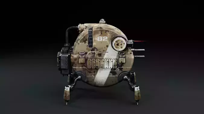Etasphera82 Low-poly 3D model