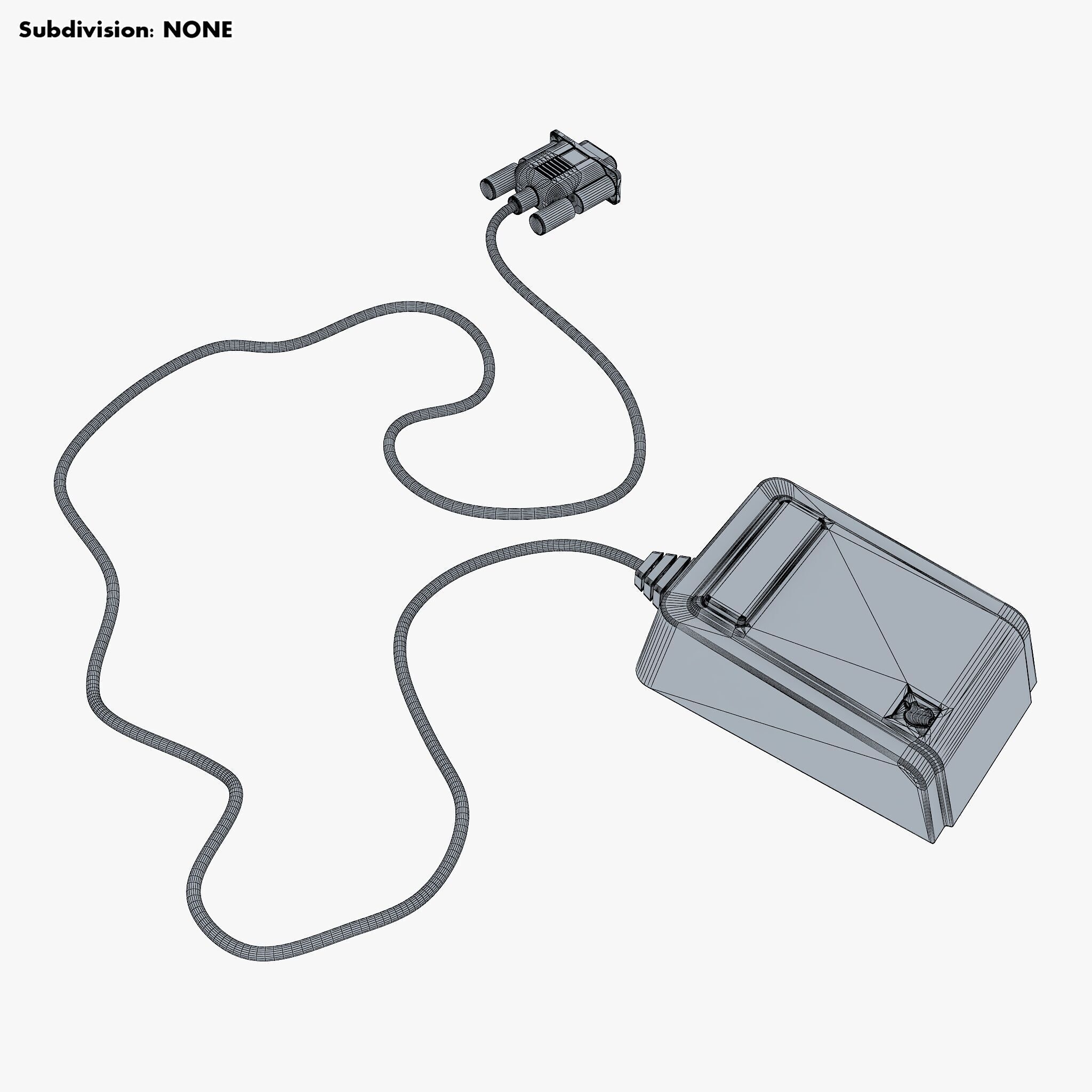 Apple Lisa A9M0050 Mouse Vintage 1983-1984 M 1 3D model_14