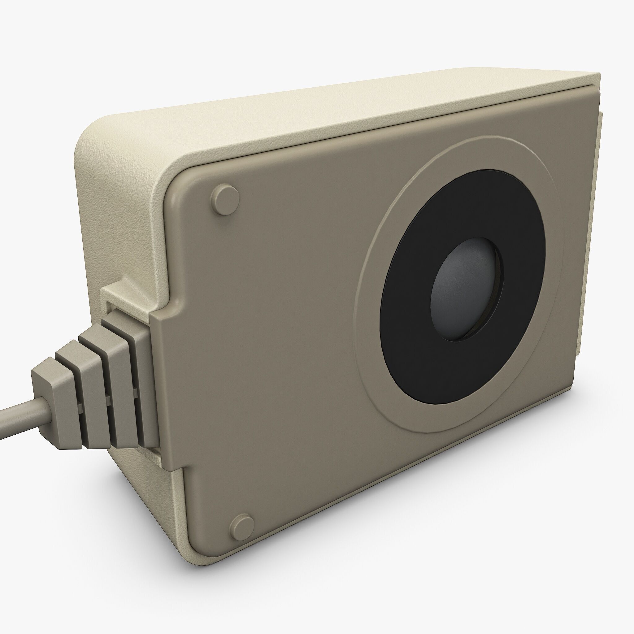 Apple Lisa A9M0050 Mouse Vintage 1983-1984 M 1 3D model_9