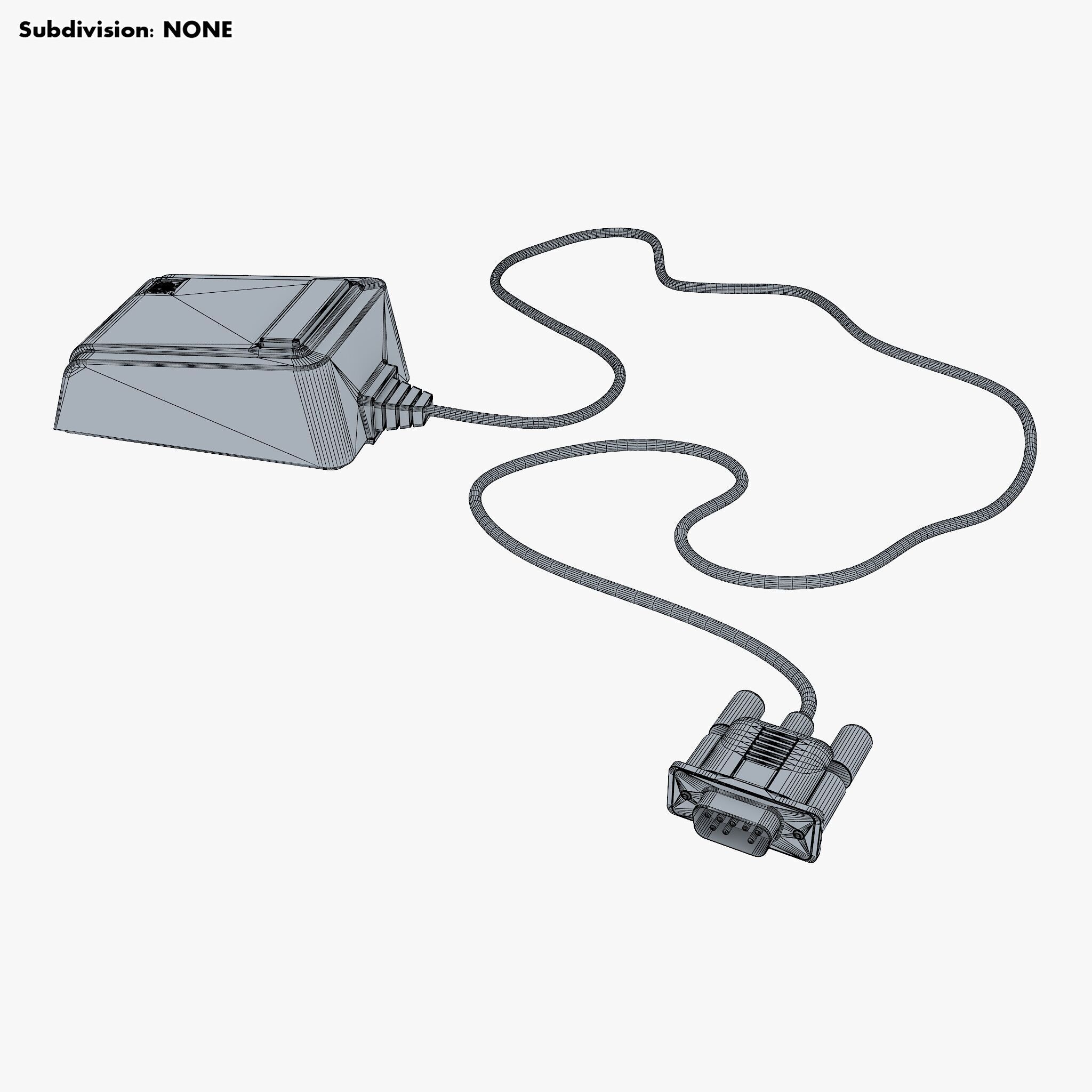 Apple Lisa A9M0050 Mouse Vintage 1983-1984 M 1 3D model_15