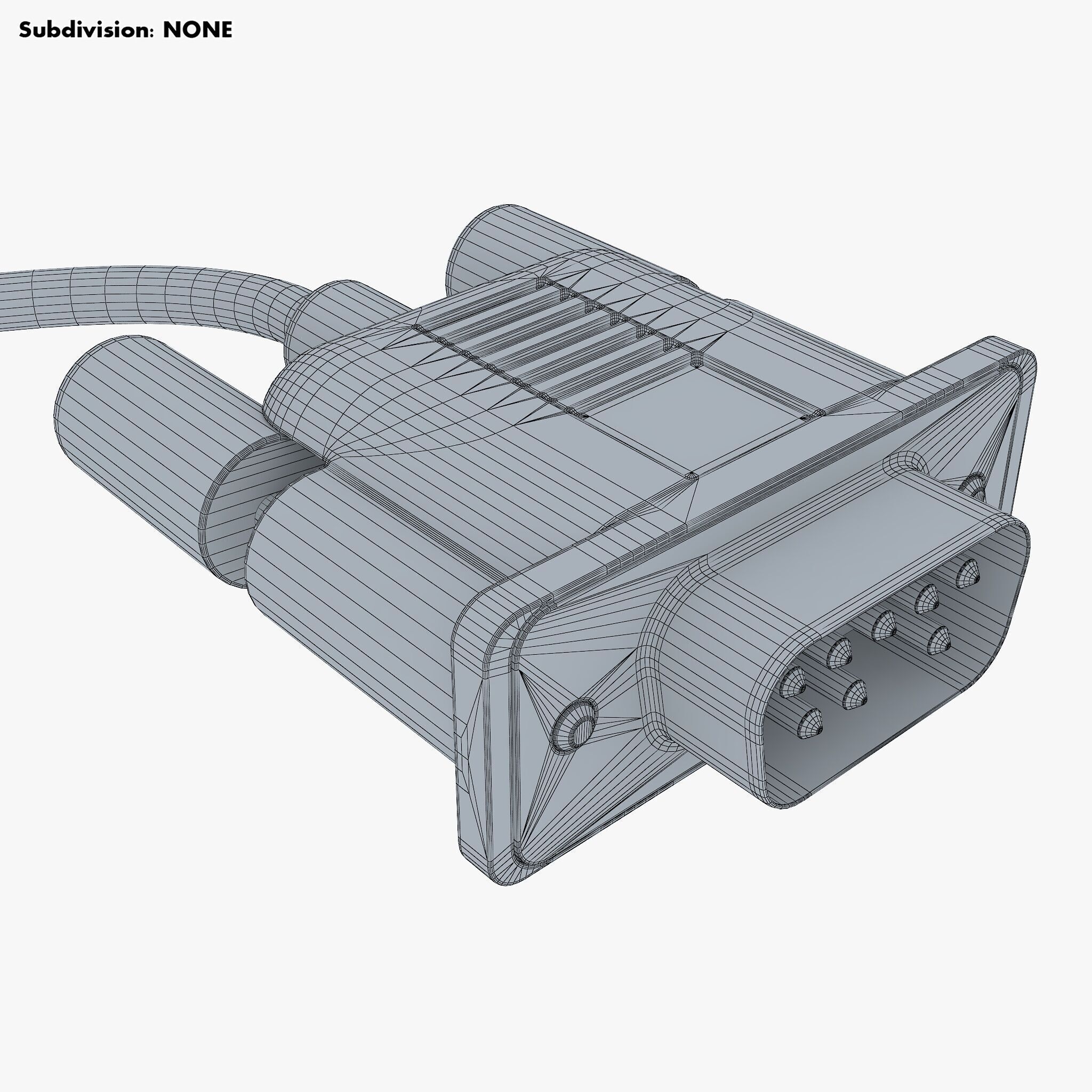 Apple Lisa A9M0050 Mouse Vintage 1983-1984 M 1 3D model_17