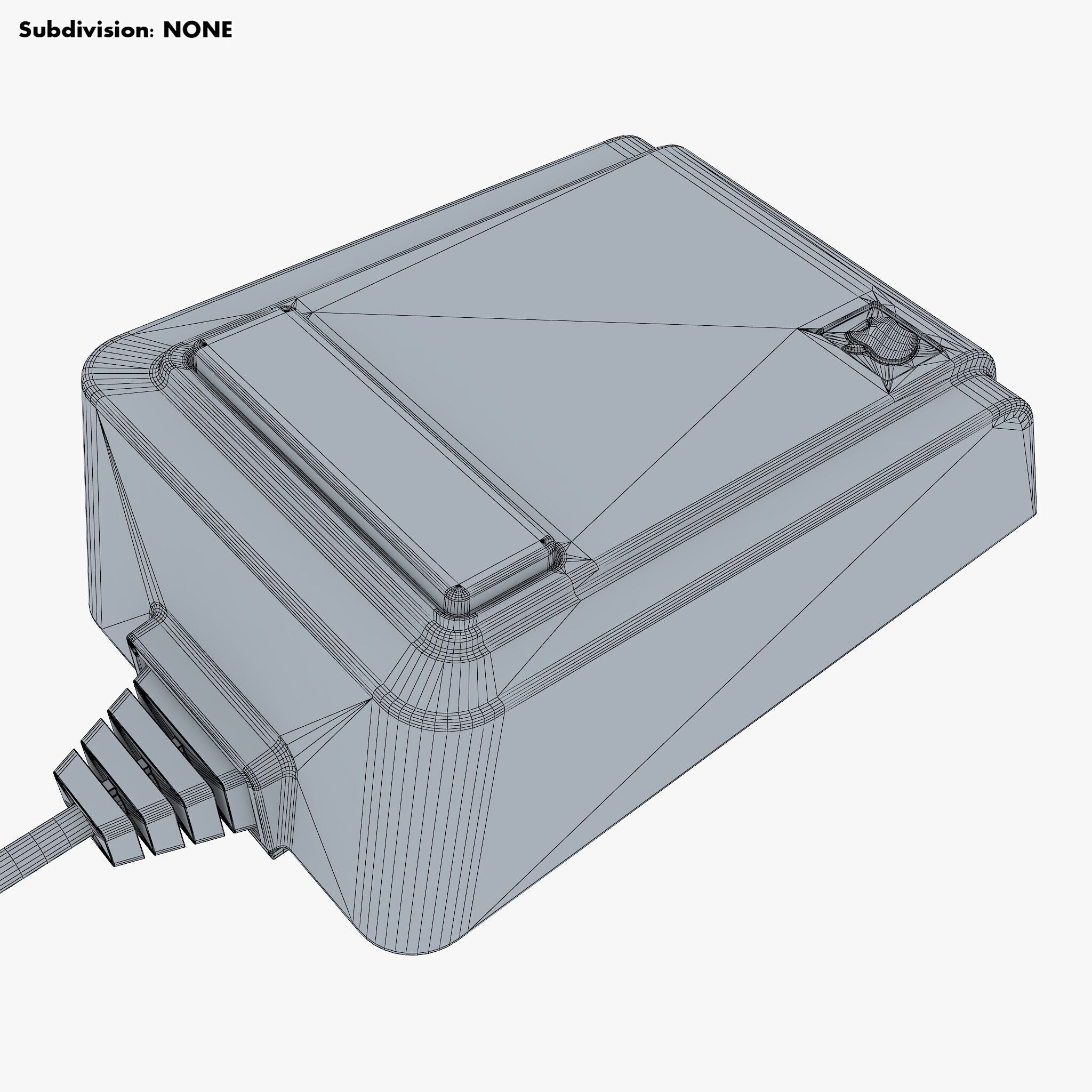 Apple Lisa A9M0050 Mouse Vintage 1983-1984 M 1 3D model_13