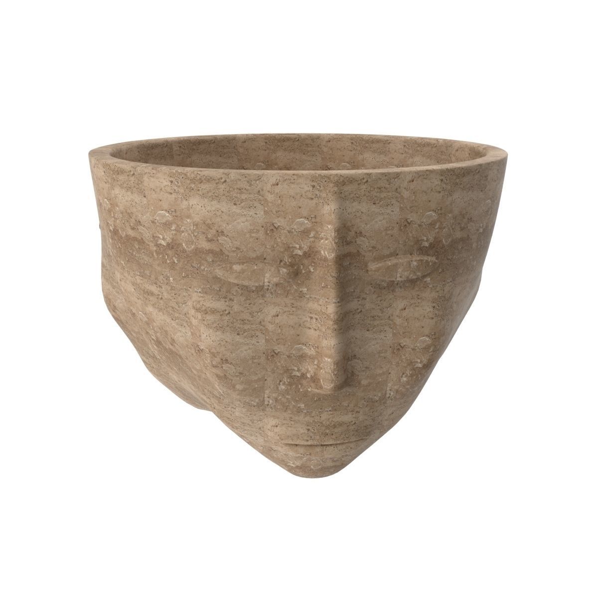 Three faces one vase 3D model_28