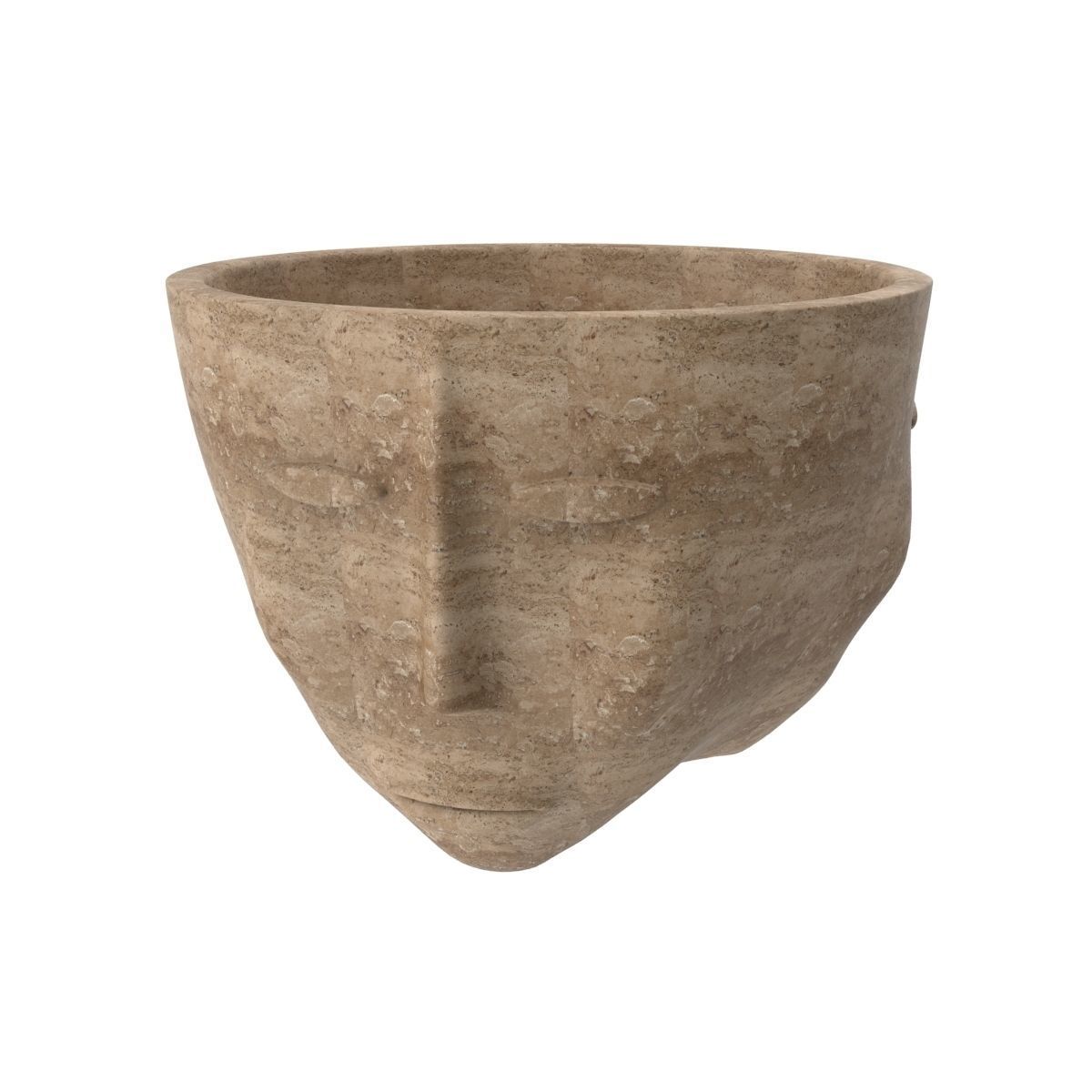 Three faces one vase 3D model_25