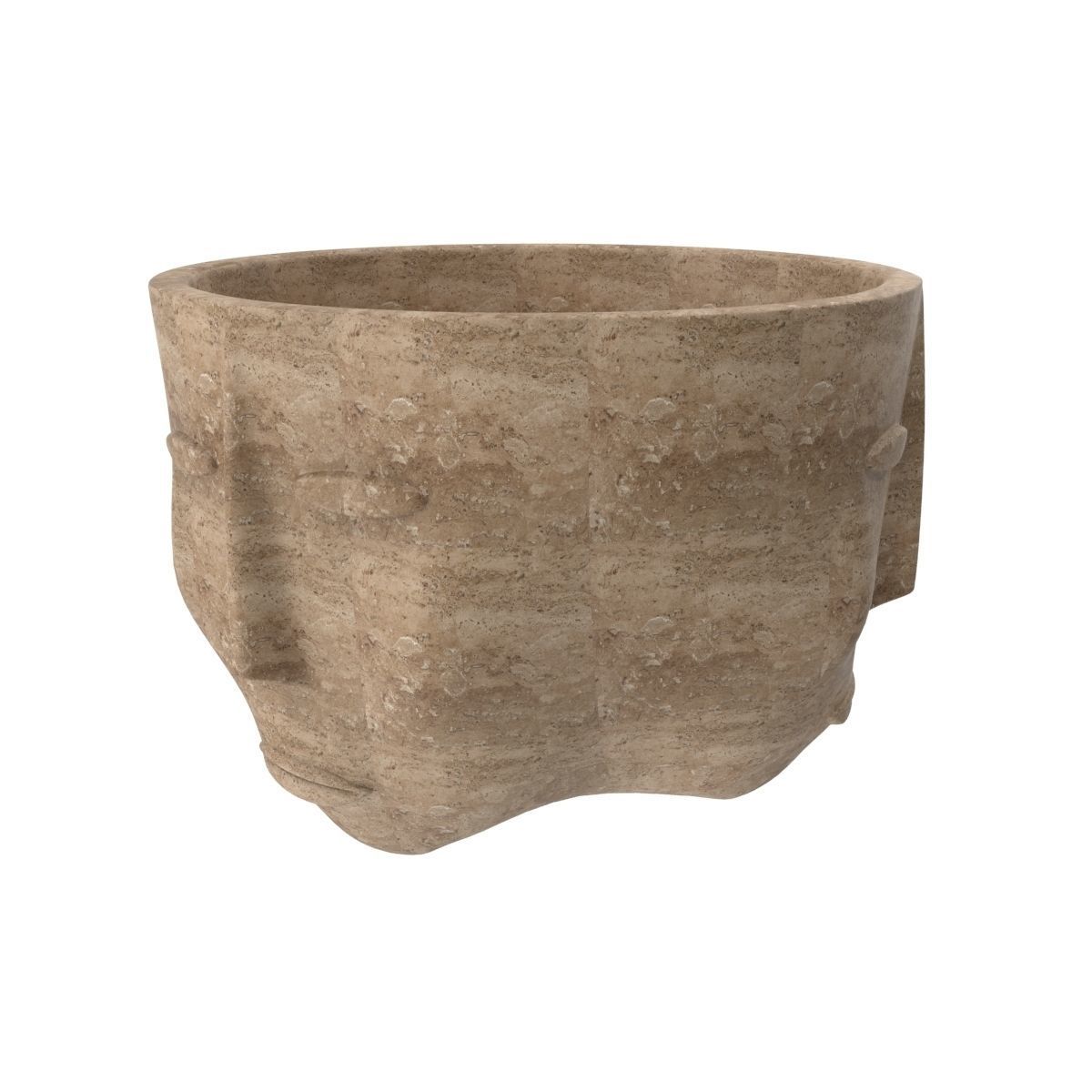 Three faces one vase 3D model_33