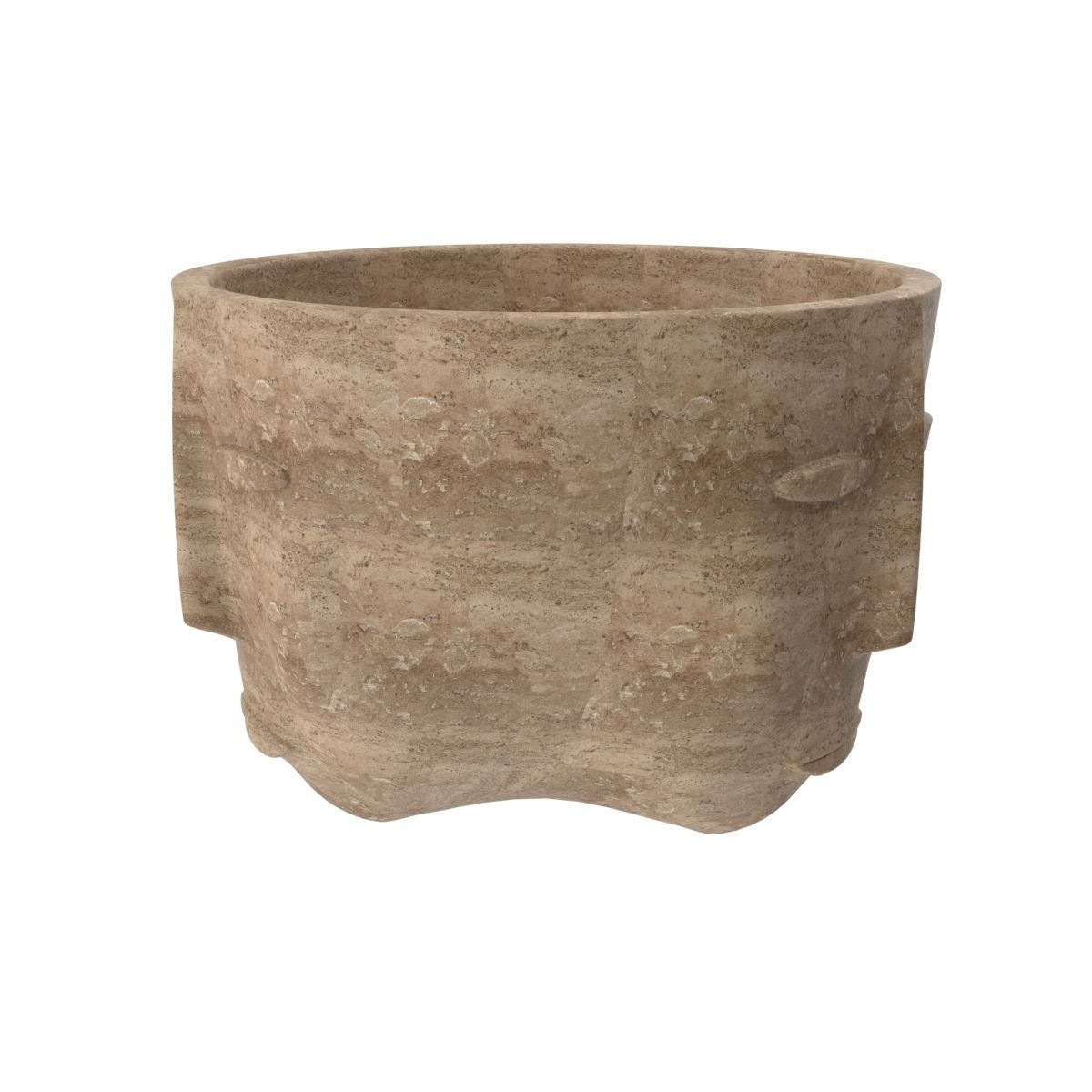 Three faces one vase 3D model_20