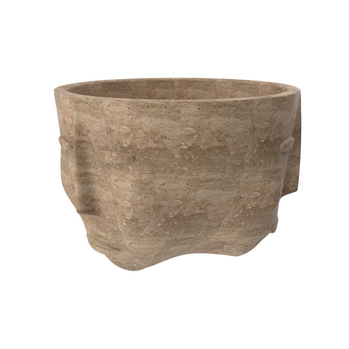 Three faces one vase 3D model_24