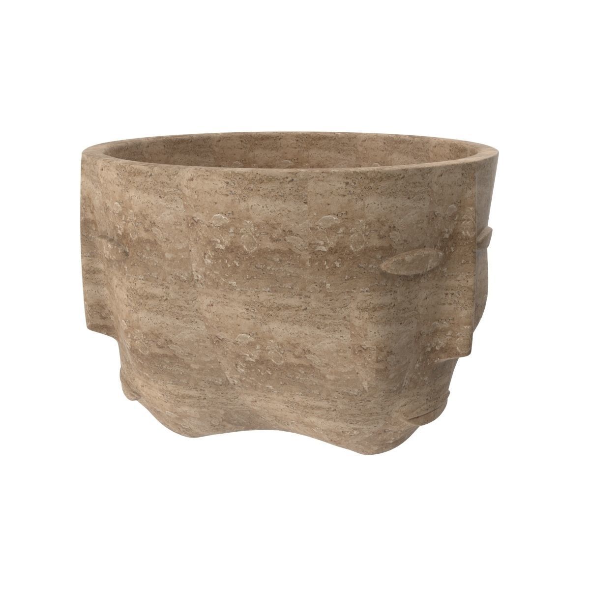 Three faces one vase 3D model_31