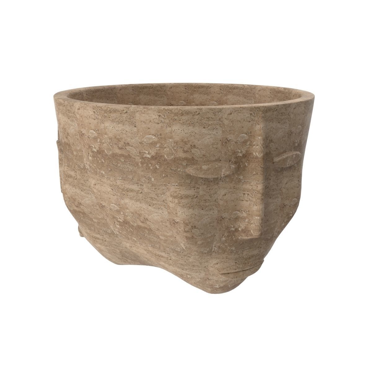 Three faces one vase 3D model_27