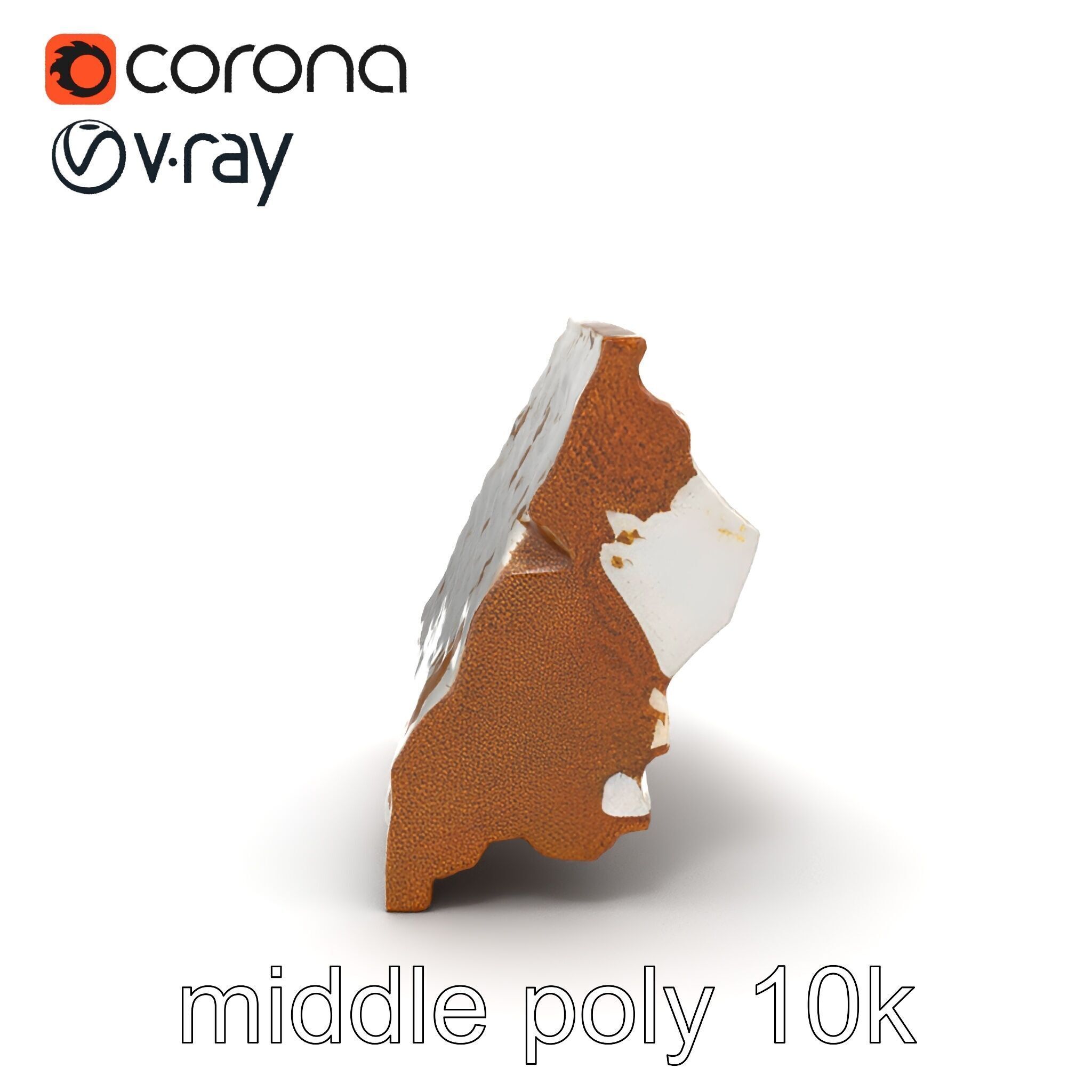 Time-Worn Moldings Realistic Texture model pack Low-poly 3D model_27