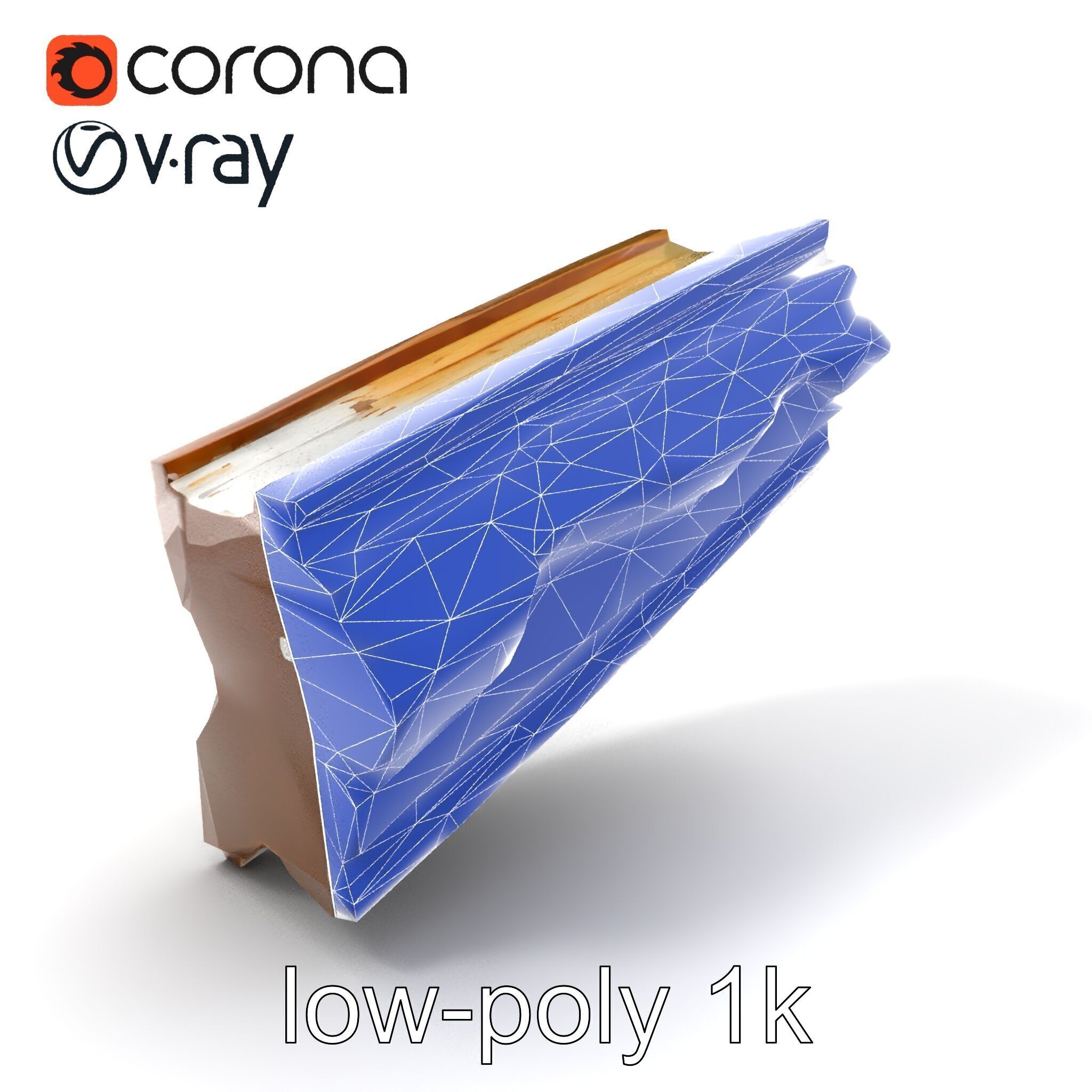 Time-Worn Moldings Realistic Texture model pack Low-poly 3D model_7