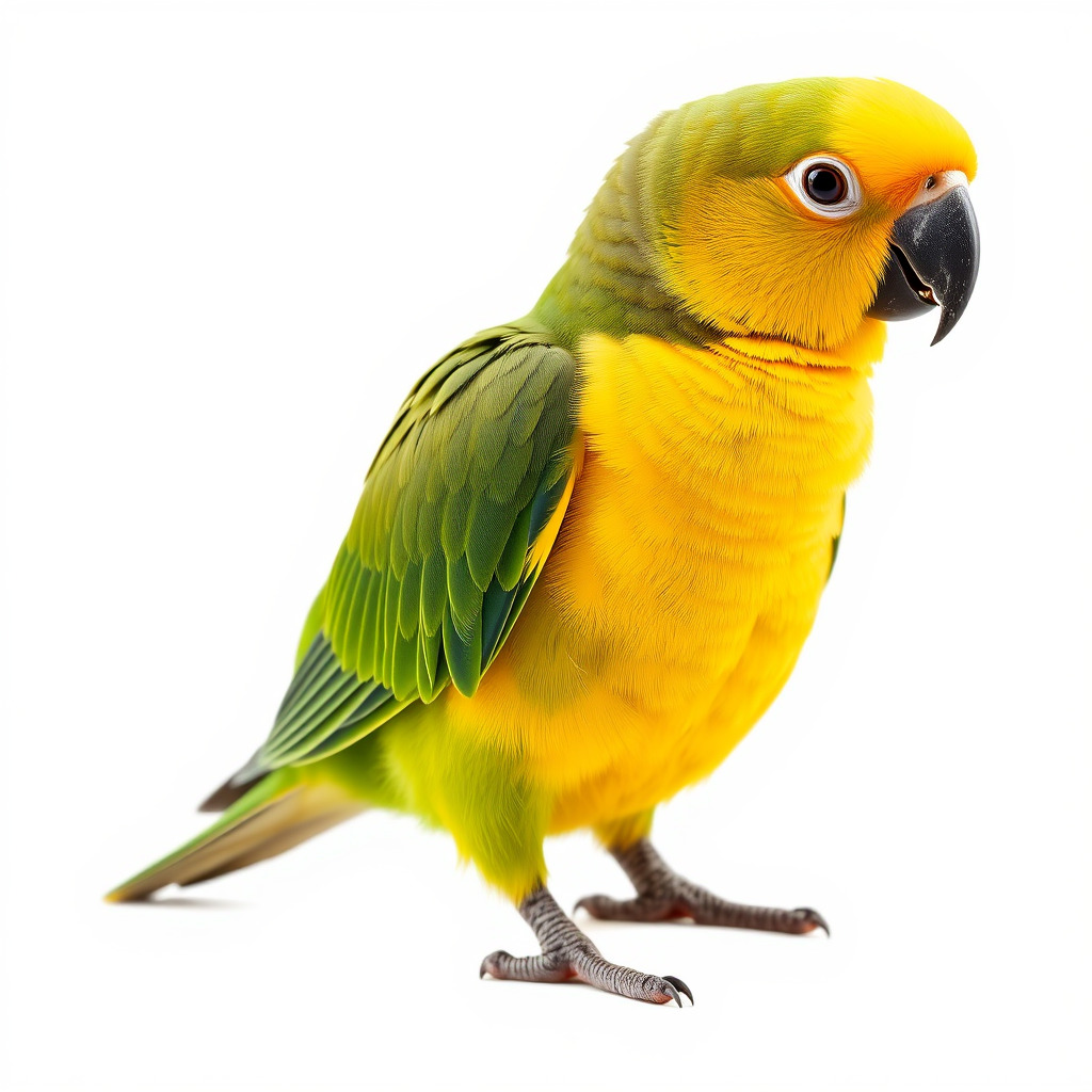 Senegal Parrot Realistic Bird Model Pack Low-poly 3D model_4