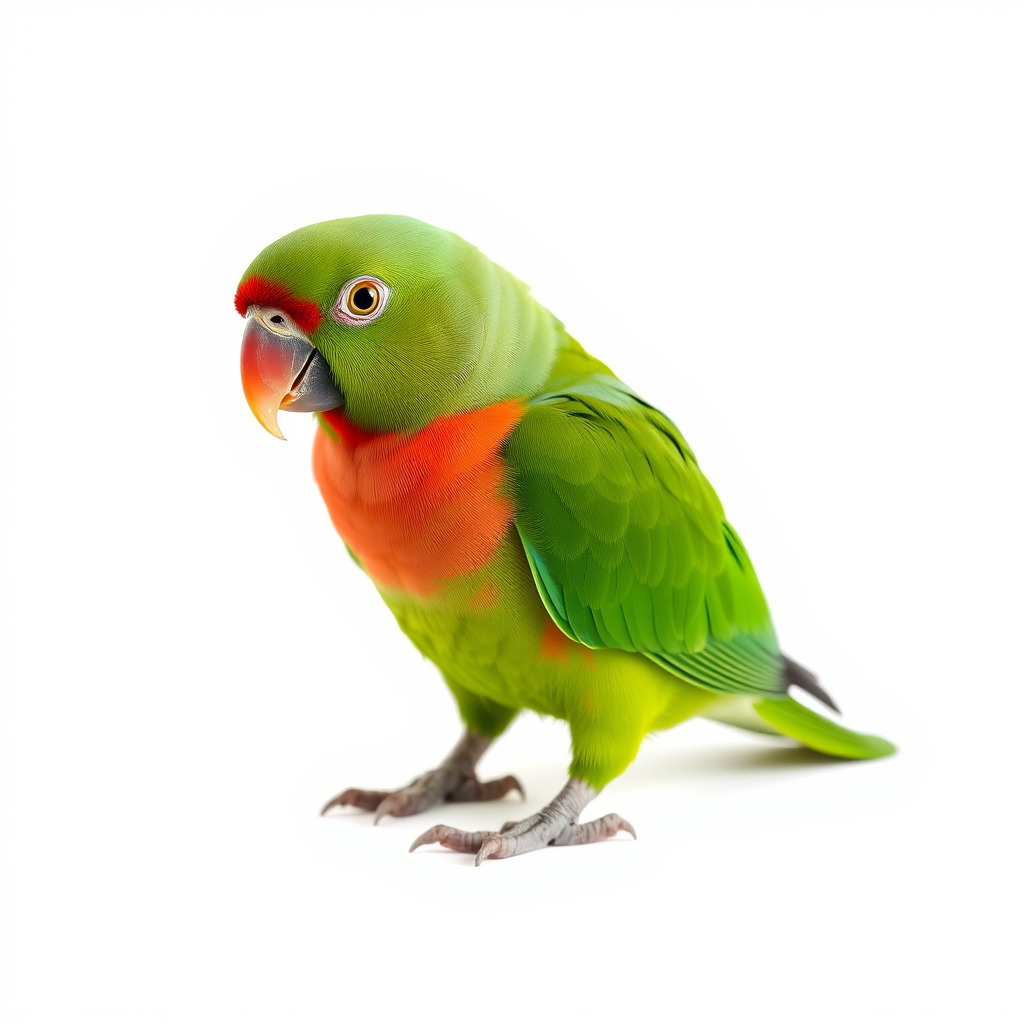 Eclectus Parrot Realistic Model Pack Low-poly 3D model_4