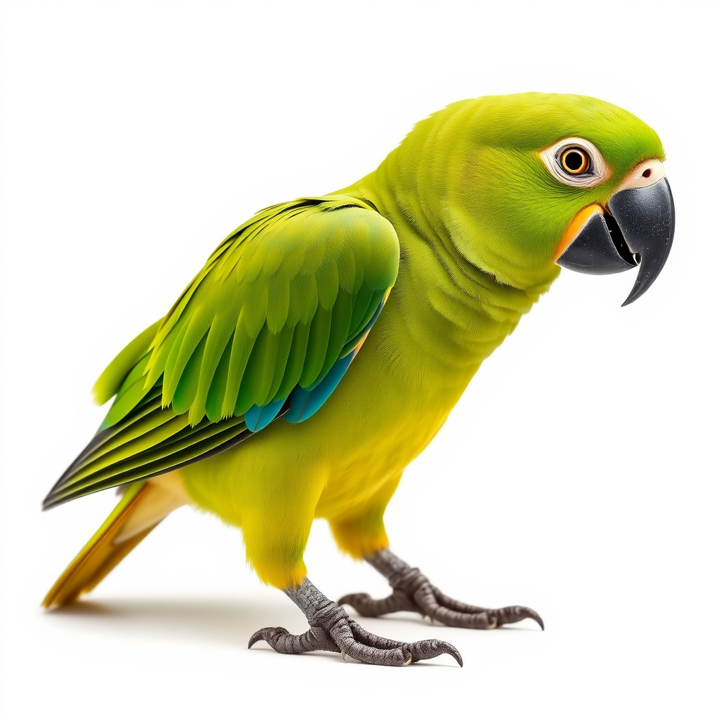 Amazon Parrot Realistic Bird 3D Model Pack Low-poly 3D model_3