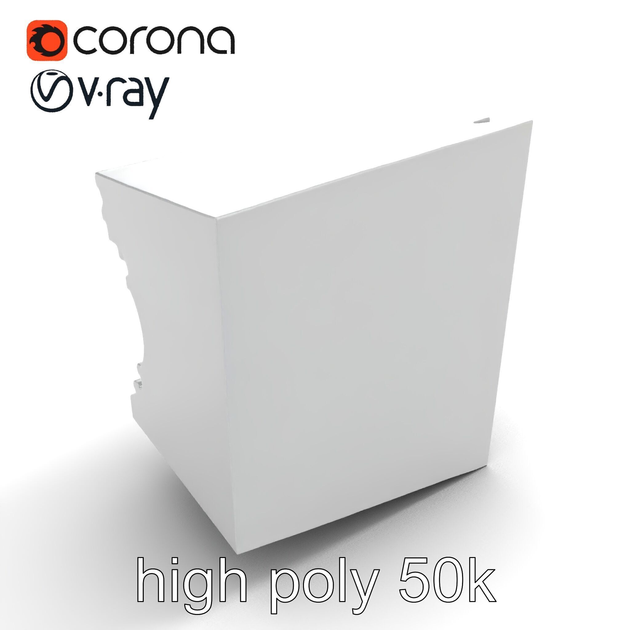 Refined Classic Moldings model pack Low-poly 3D model_9