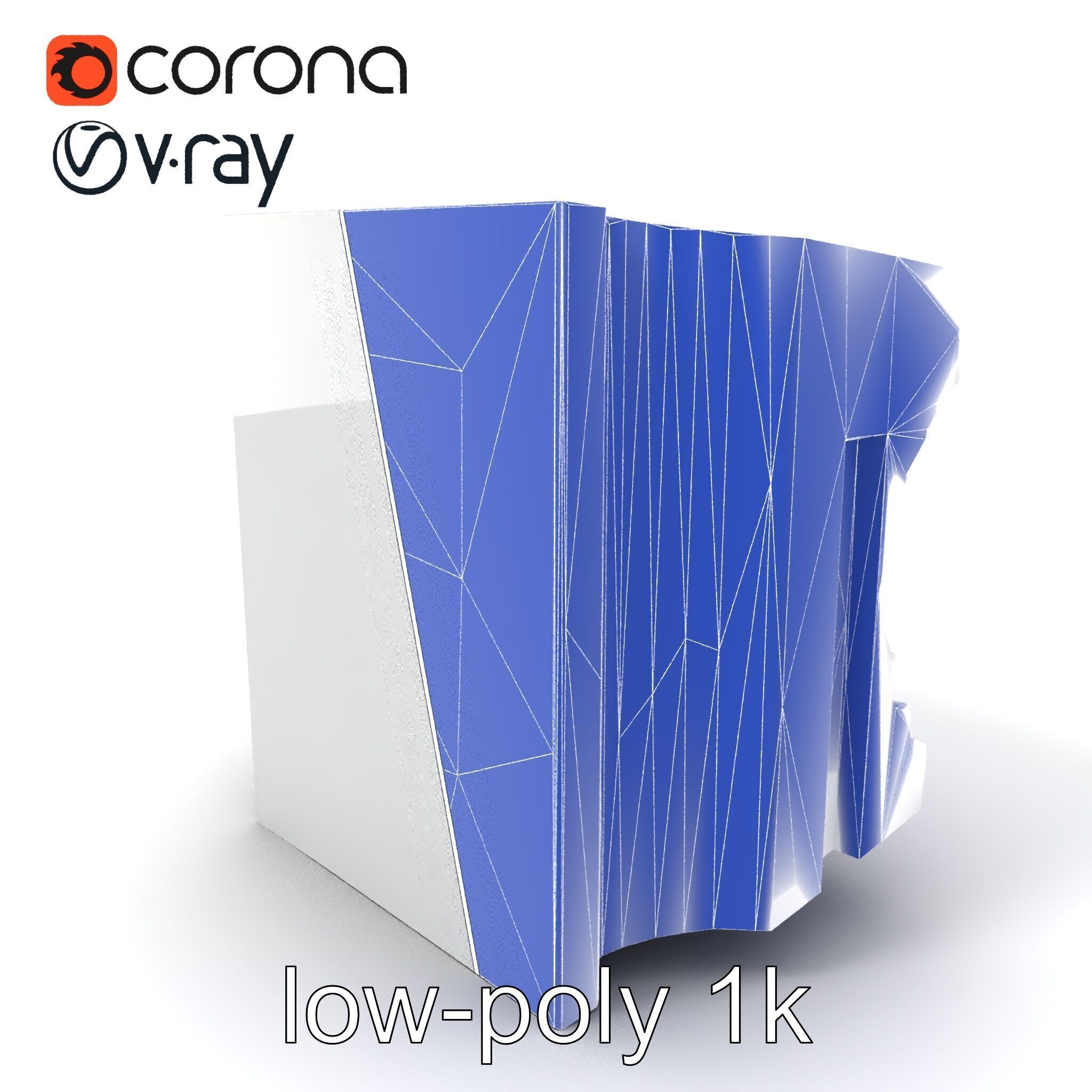 Refined Classic Moldings model pack Low-poly 3D model_6